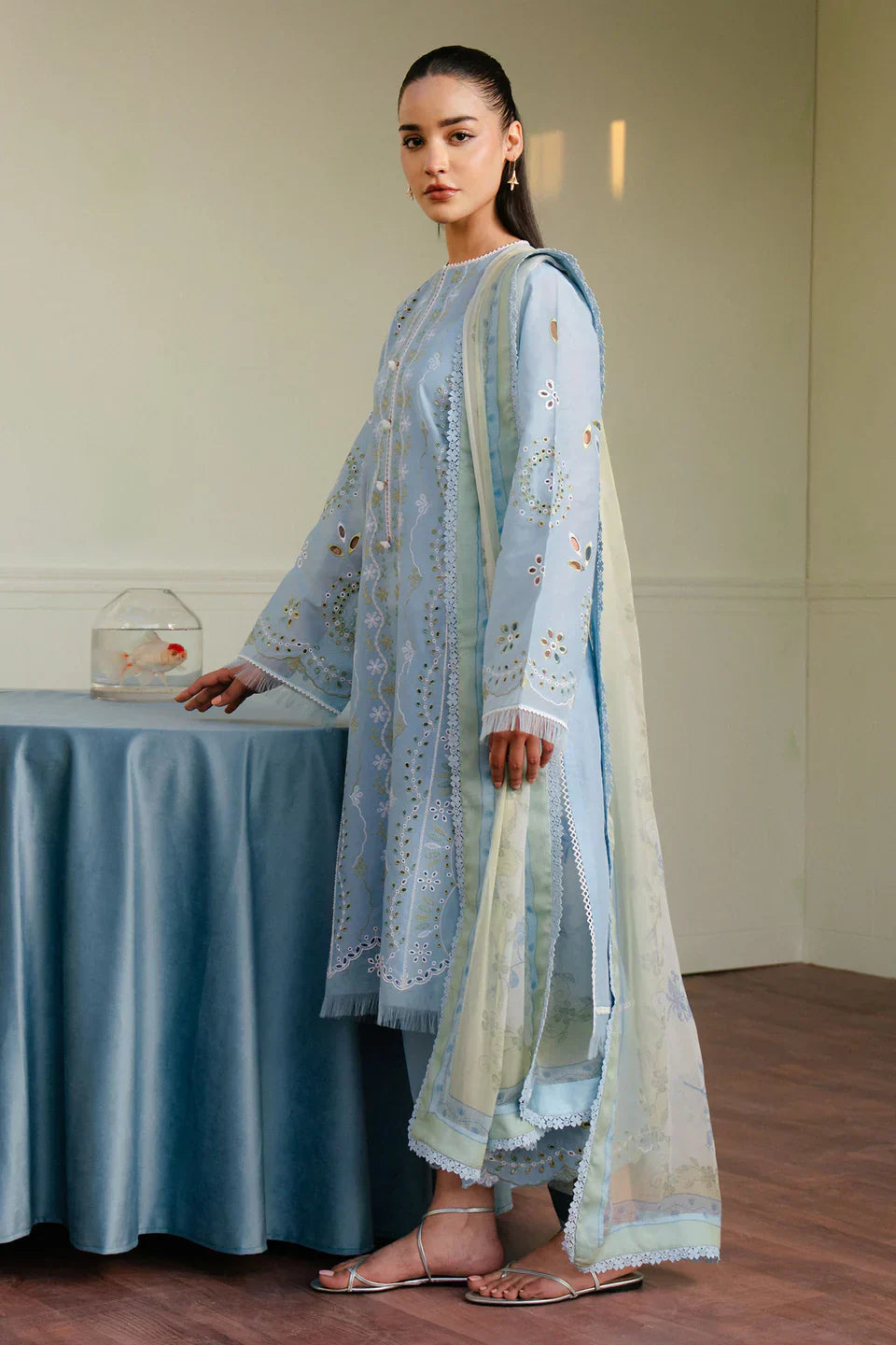 Zara Shahjahan | Coco Lawn 25 | SILAS-5A - House Of Hania