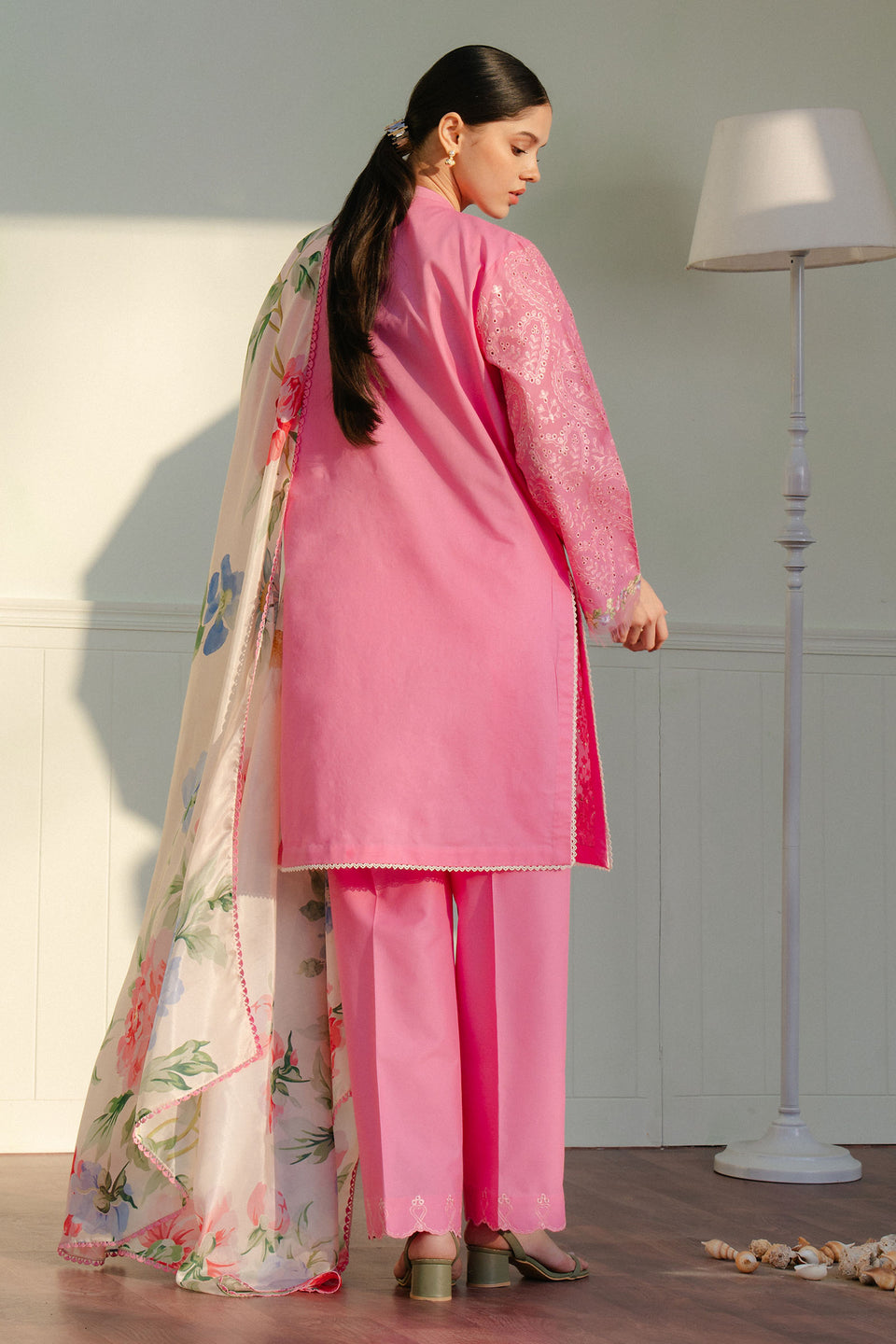 Zara Shahjahan | Coco Lawn 25 | TINA-3A - House Of Hania