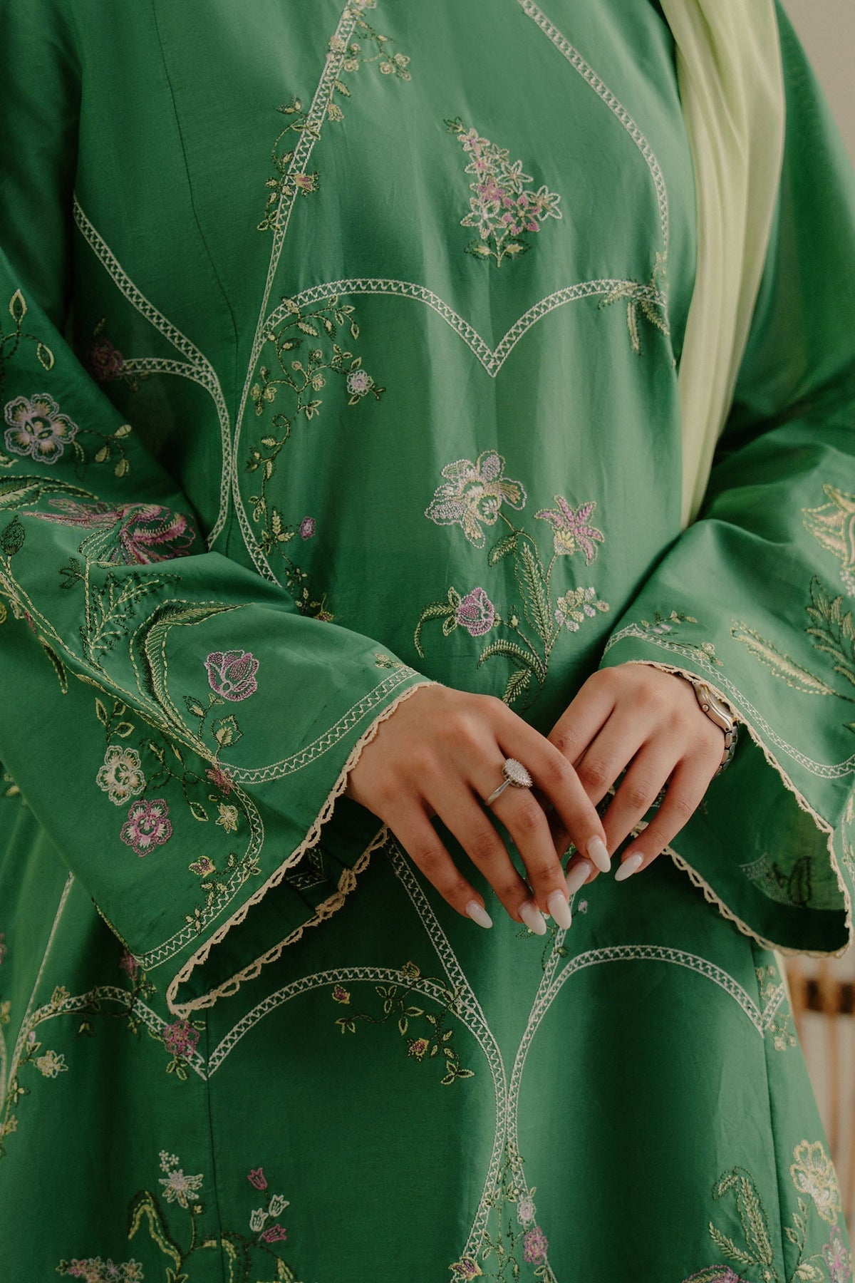 Zara Shahjahan | Coco Lawn 25 | Tara-8B - House Of Hania