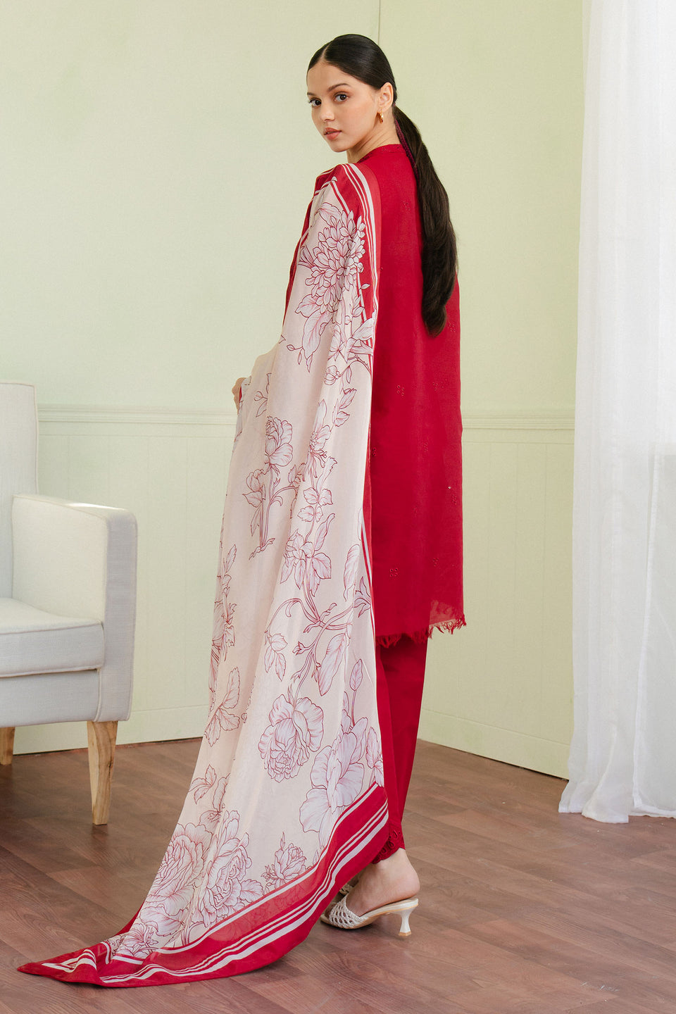 Zara Shahjahan | Coco Lawn 25 | VALI-6A - House Of Hania