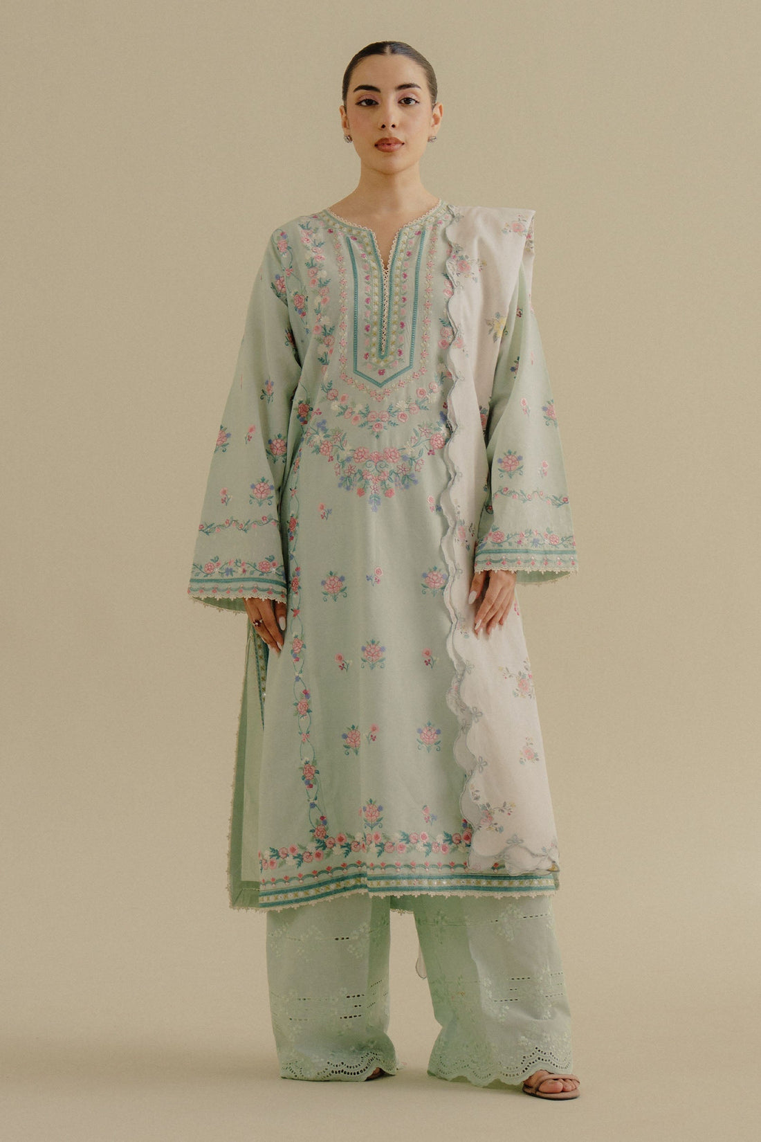 Zara Shahjahan | Coco Lawn 25 | Zeest-9A - House Of Hania