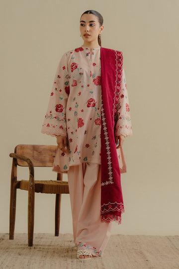 Zara Shahjahan | Coco Lawn 25 | Zufra-6A - House Of Hania