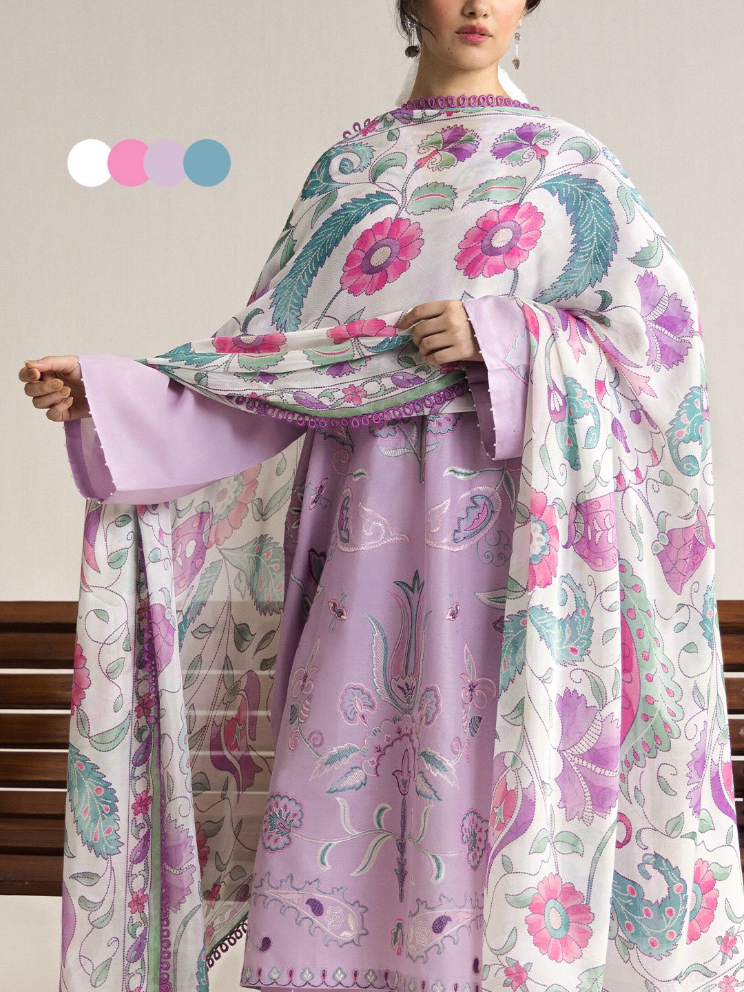 Zara Shahjahan | Coco Lawn 26 | Sia-4A - House Of Hania