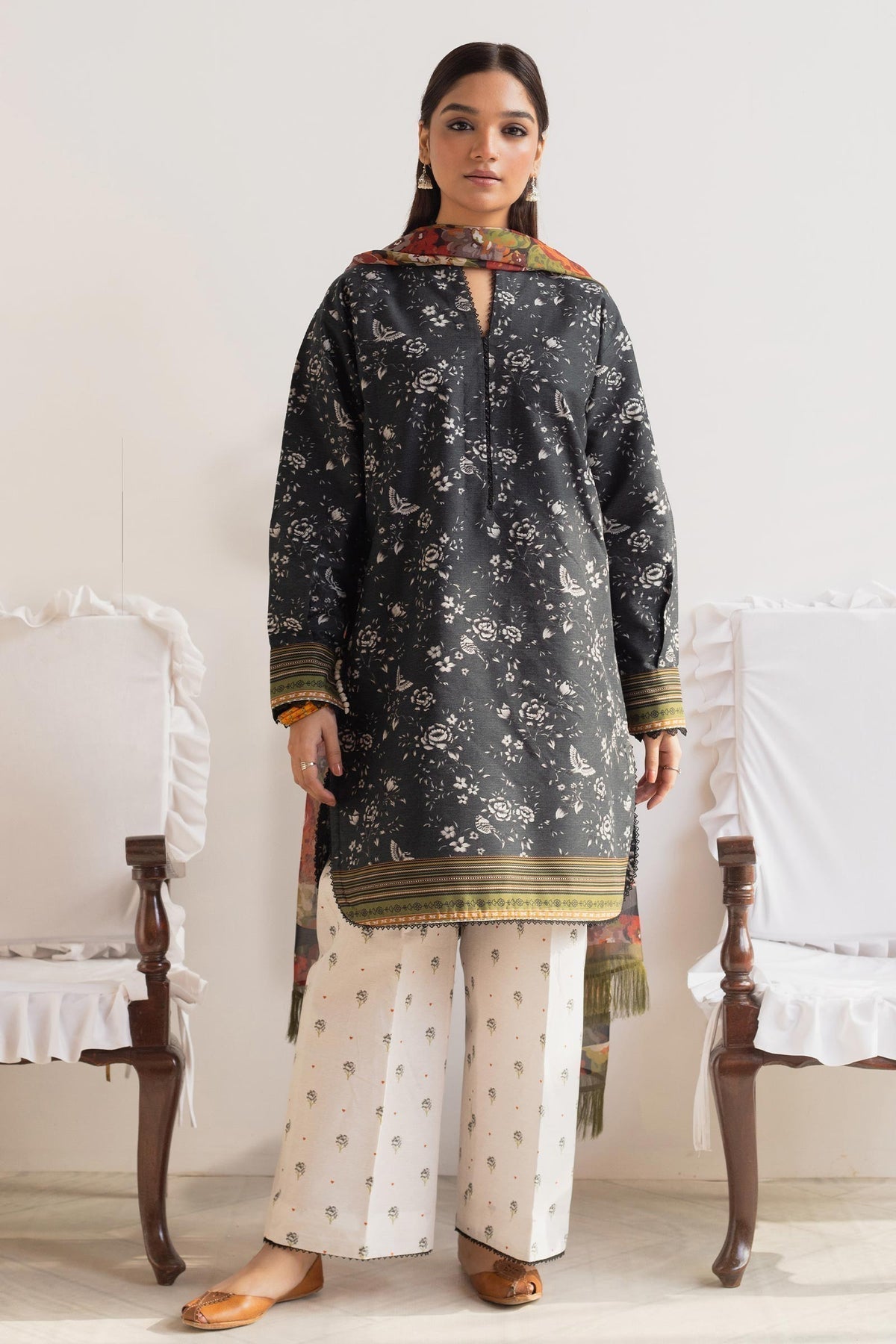 Zara Shahjahan | Coco Prints 24 | AFSANA-D7 - House Of Hania