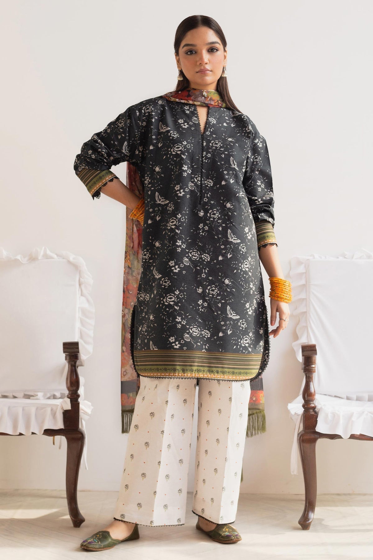 Zara Shahjahan | Coco Prints 24 | AFSANA-D7 - House Of Hania
