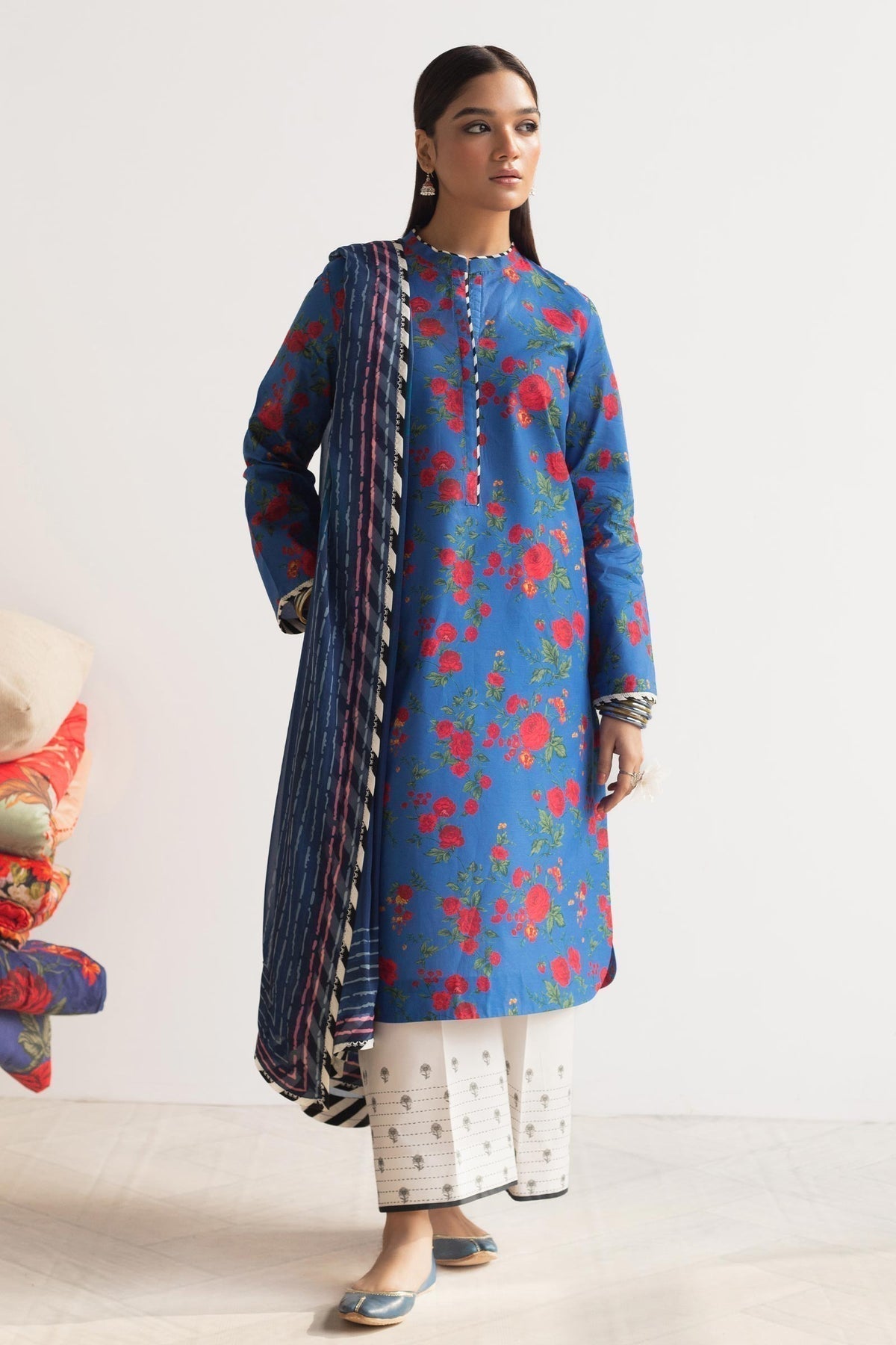 Zara Shahjahan | Coco Prints 24 | BULBUL-D1 - House Of Hania