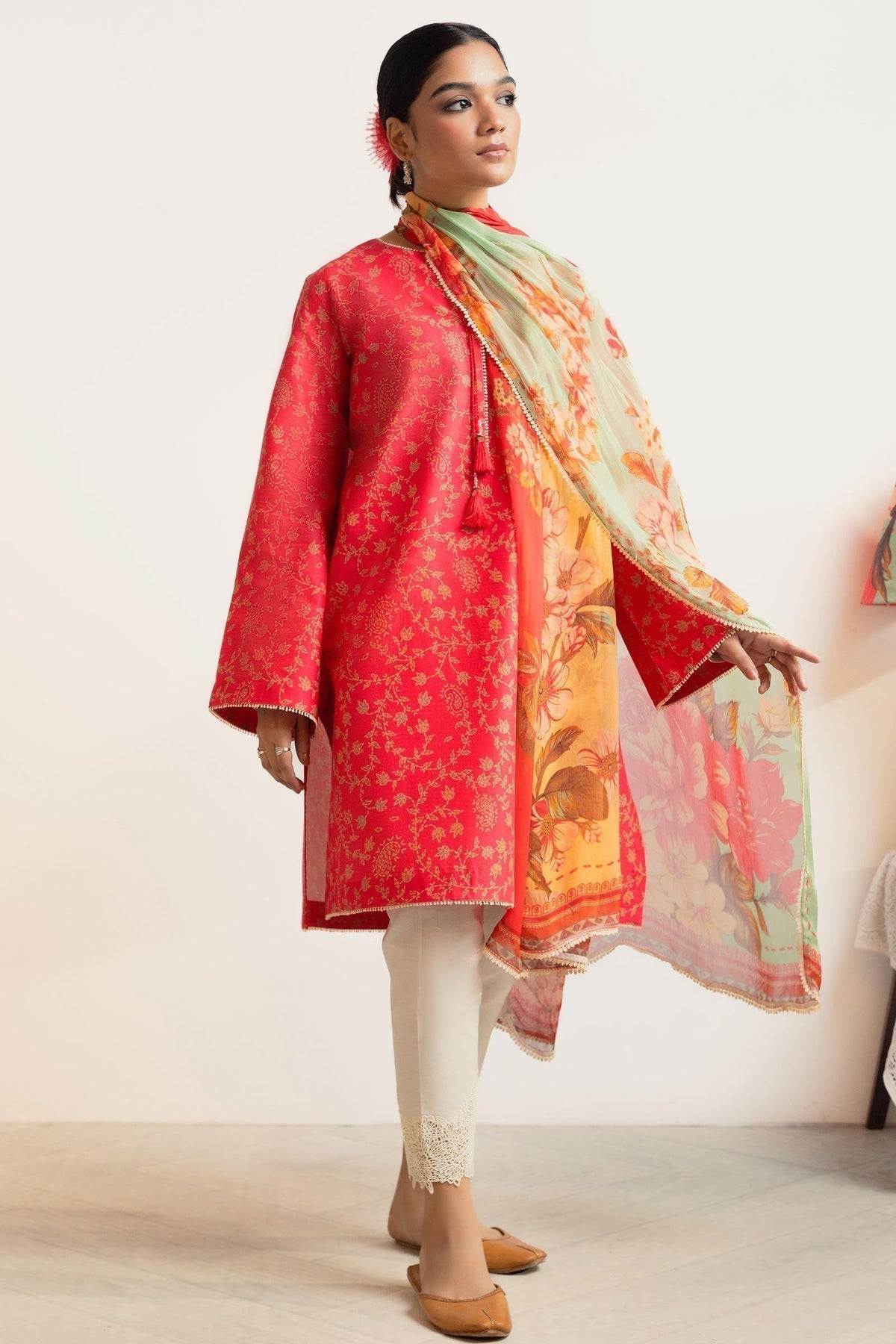 Zara Shahjahan | Coco Prints 24 | CHAMBELI-D8 - House Of Hania