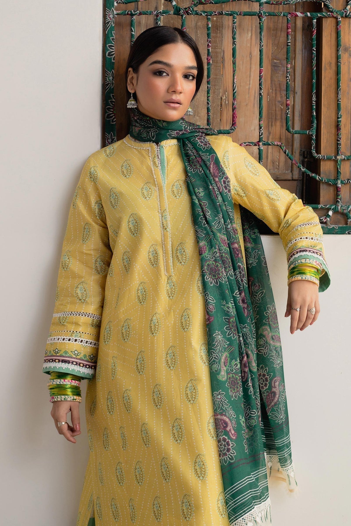 Zara Shahjahan | Coco Prints 24 | CHAMPA-D10 - House Of Hania