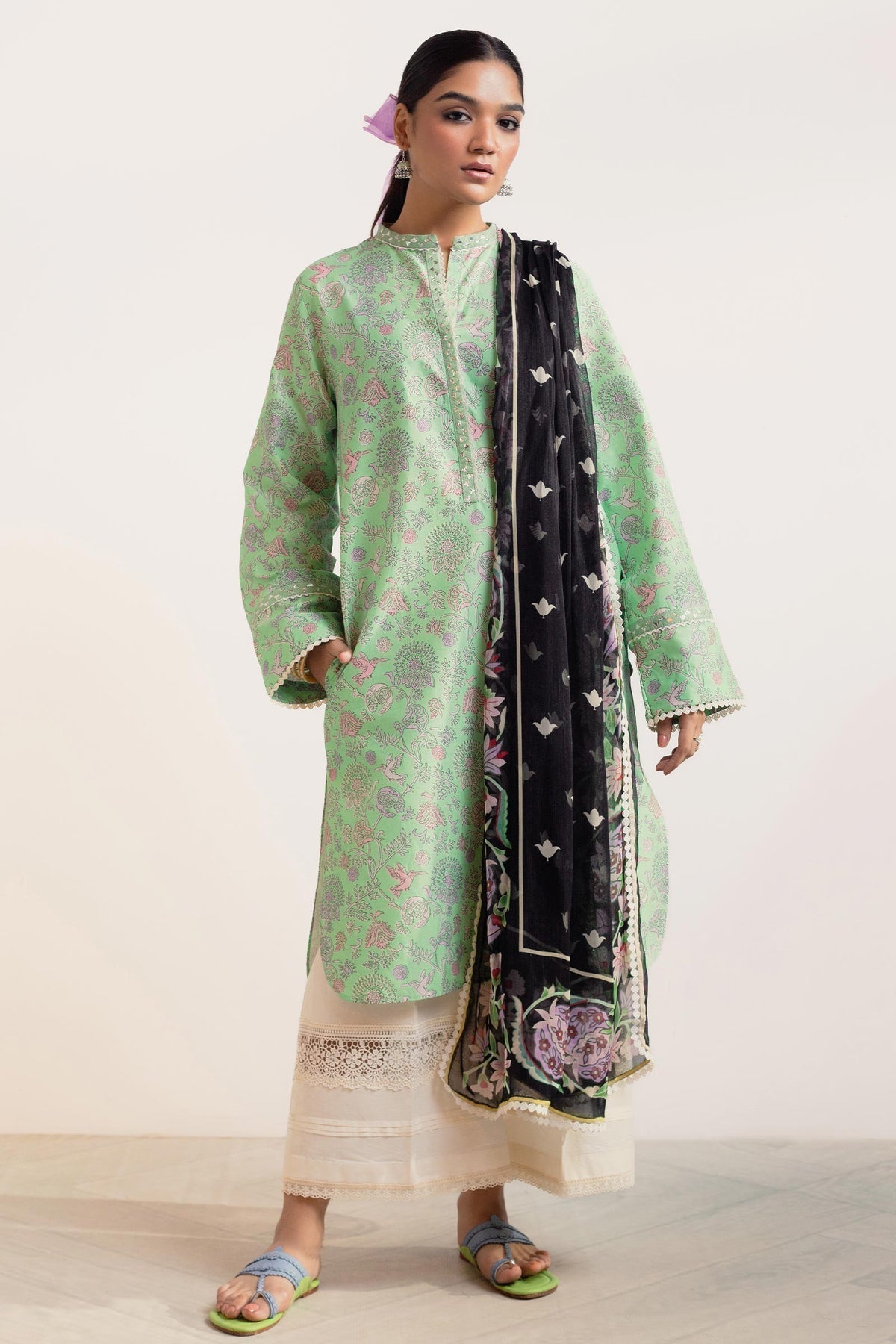 Zara Shahjahan | Coco Prints 24 | MEHAK-D6 - House Of Hania