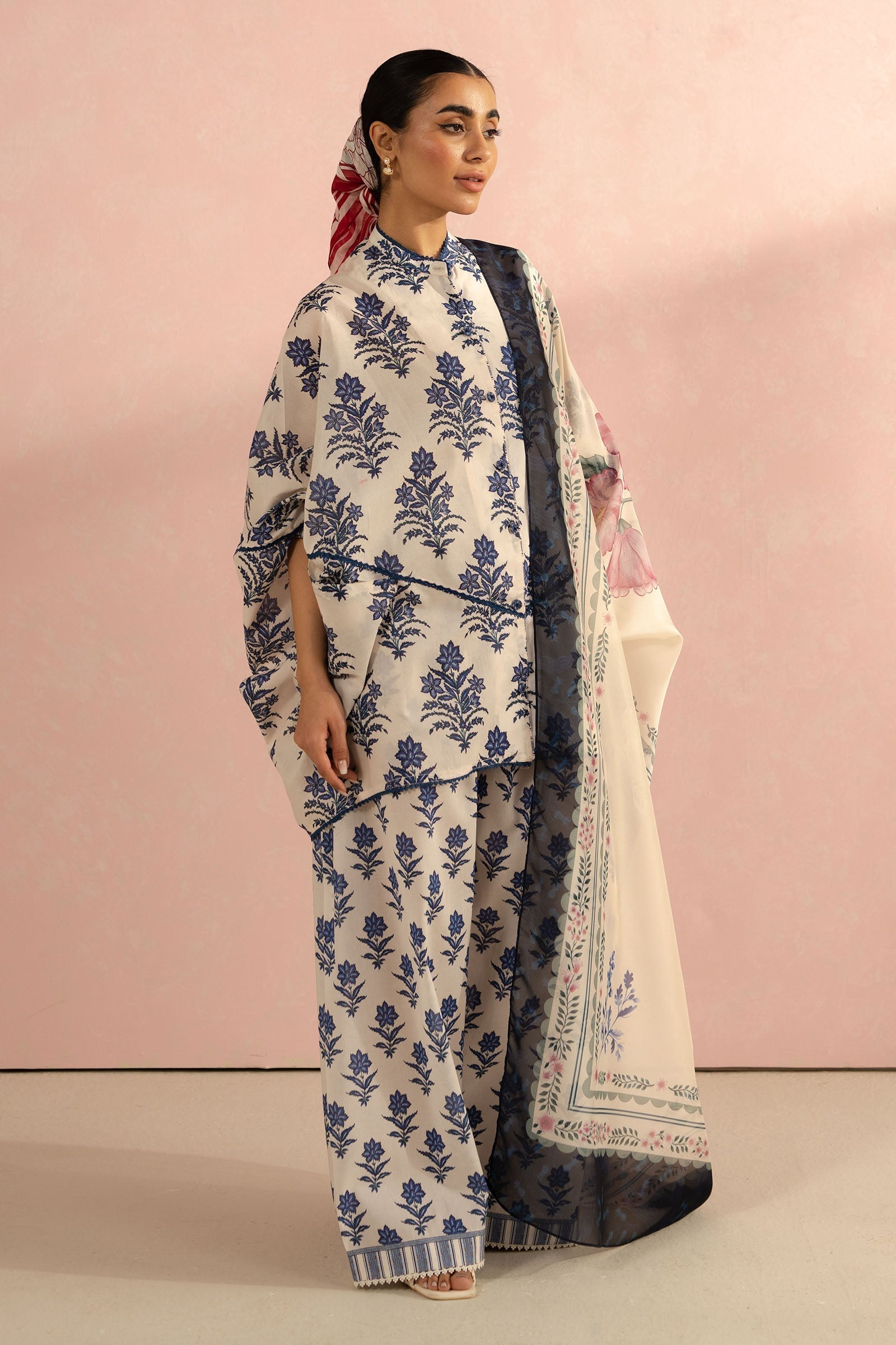 Zara Shahjahan | Coco Prints 25 | Amari-1A - House Of Hania