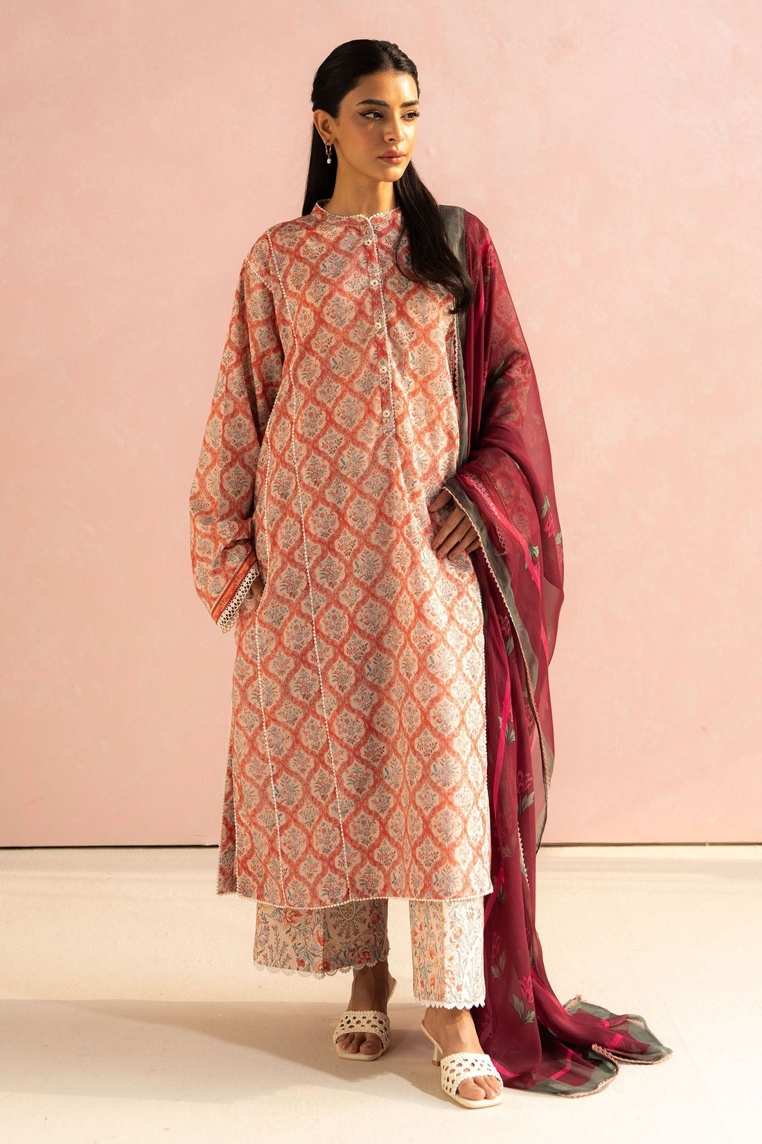 Zara Shahjahan | Coco Prints 25 | Amaya-10A - House Of Hania