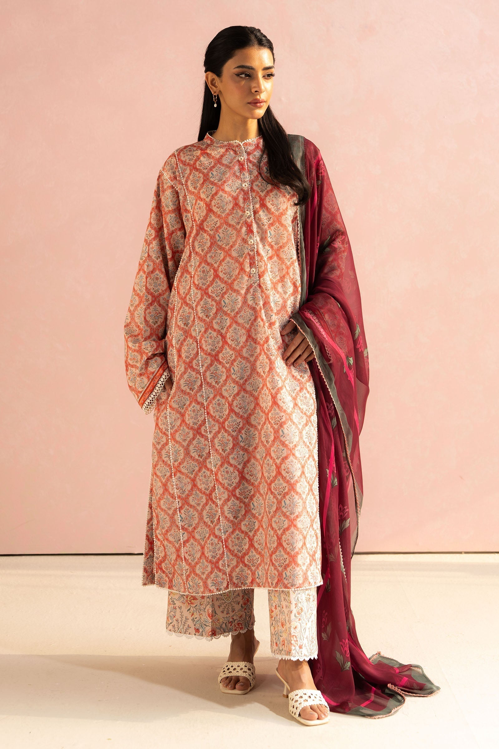 Zara Shahjahan | Coco Prints 25 | Amaya-10A - House Of Hania