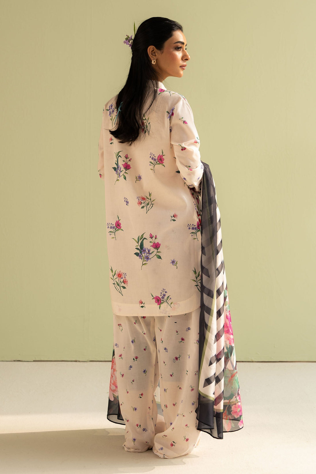 Zara Shahjahan | Coco Prints 25 | Reena-4B - House Of Hania