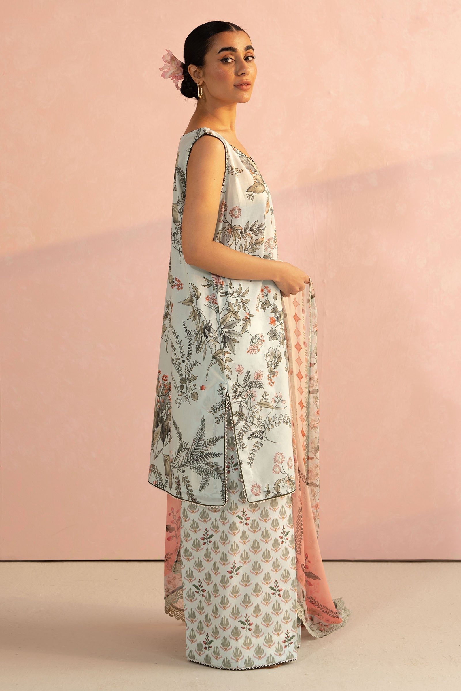 Zara Shahjahan | Coco Prints 25 | Zoe-7A - House Of Hania