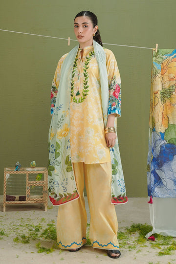 Zara Shahjahan | Coco Prints 26 | Ayla-8A - House Of Hania