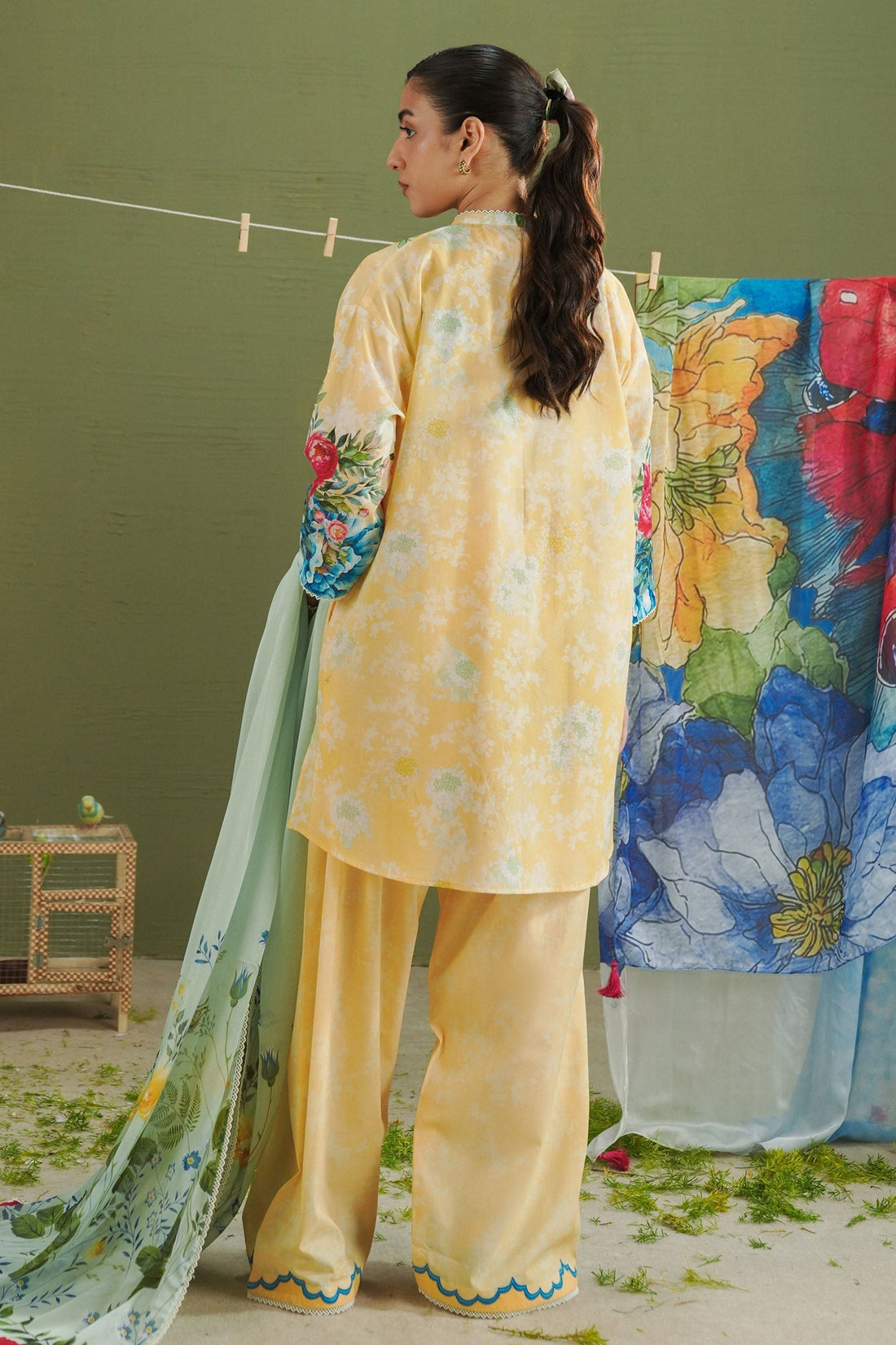 Zara Shahjahan | Coco Prints 26 | Ayla-8A - House Of Hania
