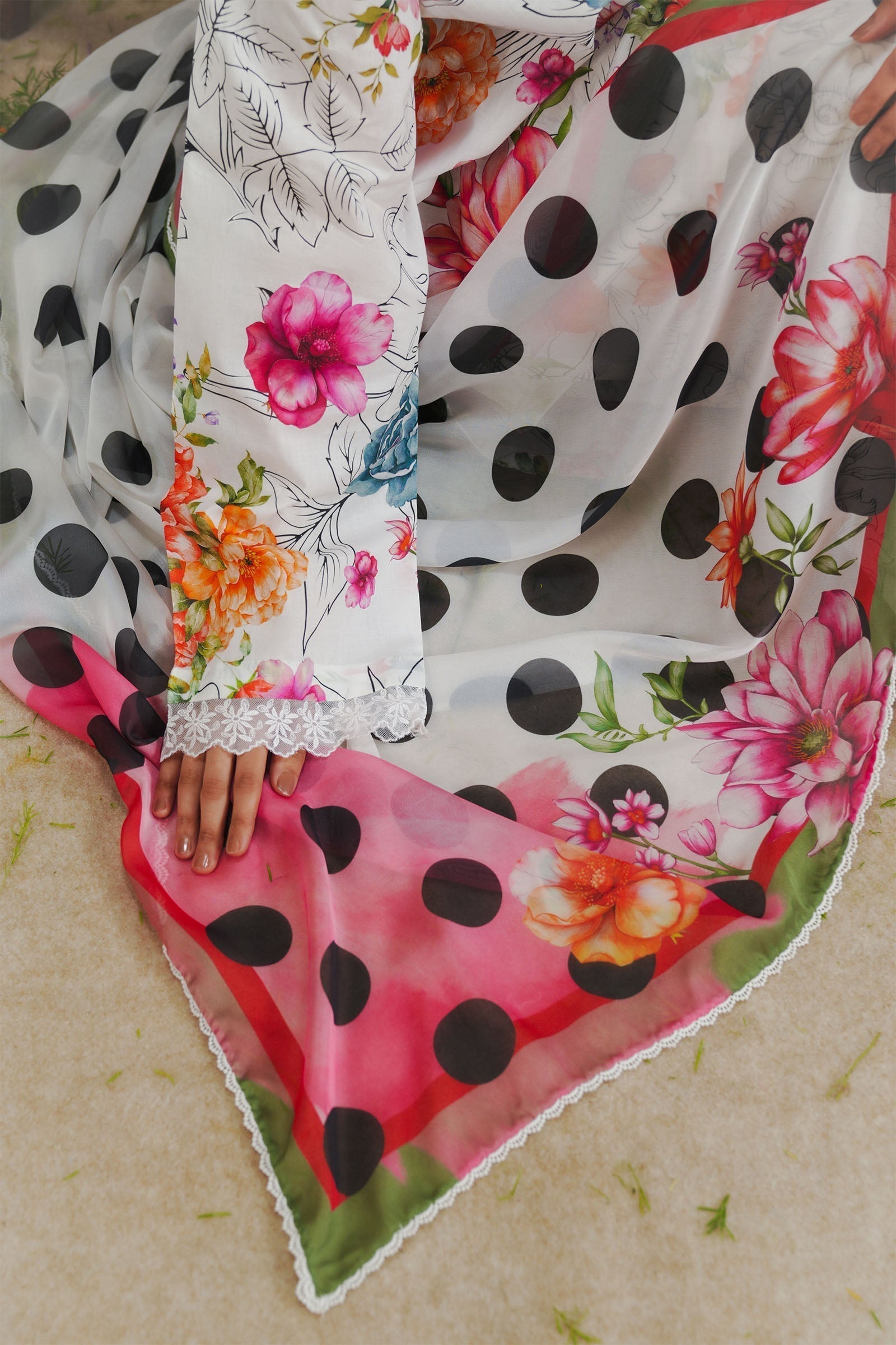 Zara Shahjahan | Coco Prints 26 | Elix-9A - House Of Hania