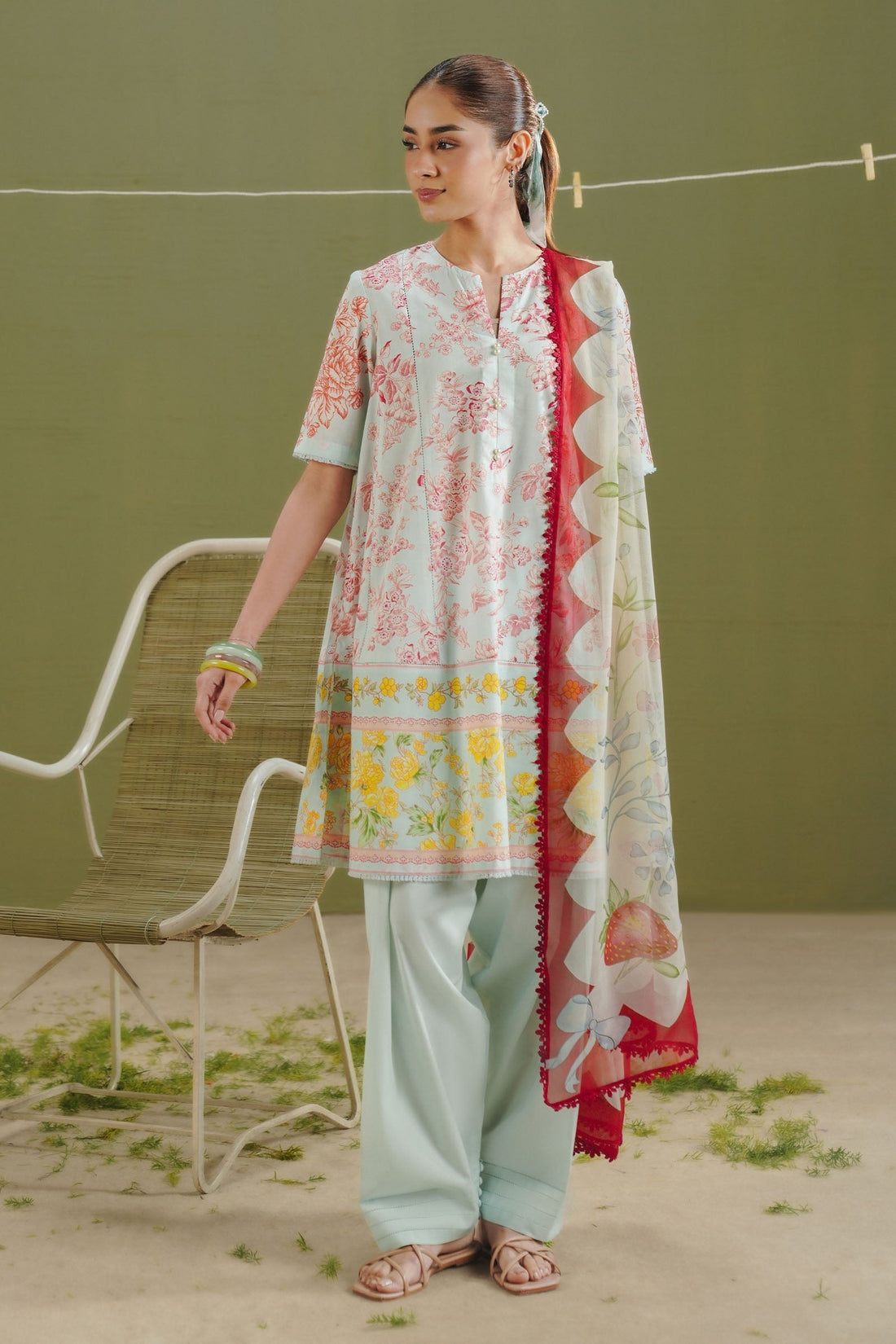 Zara Shahjahan | Coco Prints 26 | Elvo-4B - House Of Hania