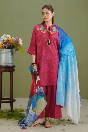Zara Shahjahan | Coco Prints 26 | Gece-5A - House Of Hania