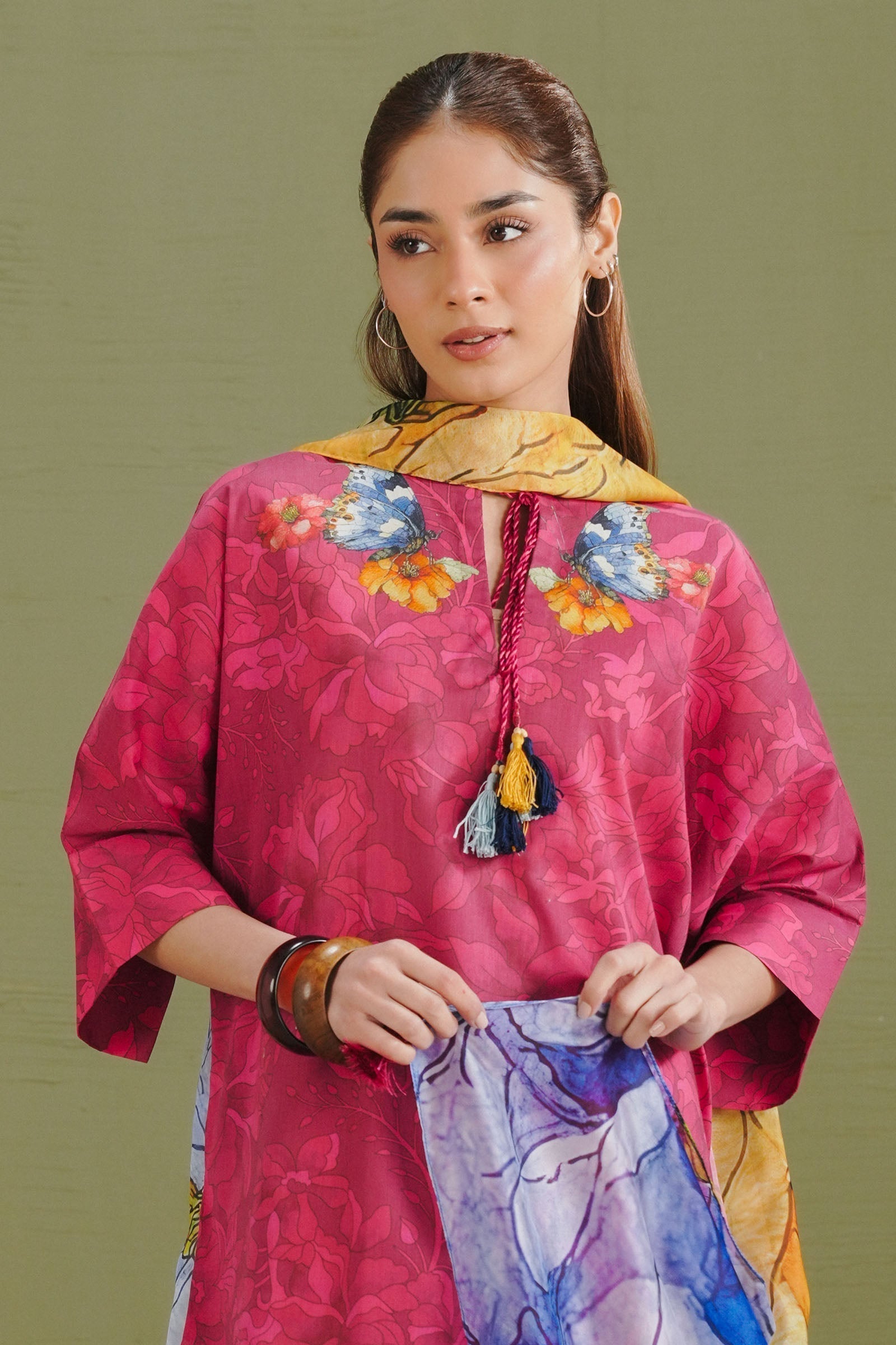 Zara Shahjahan | Coco Prints 26 | Gece-5A - House Of Hania