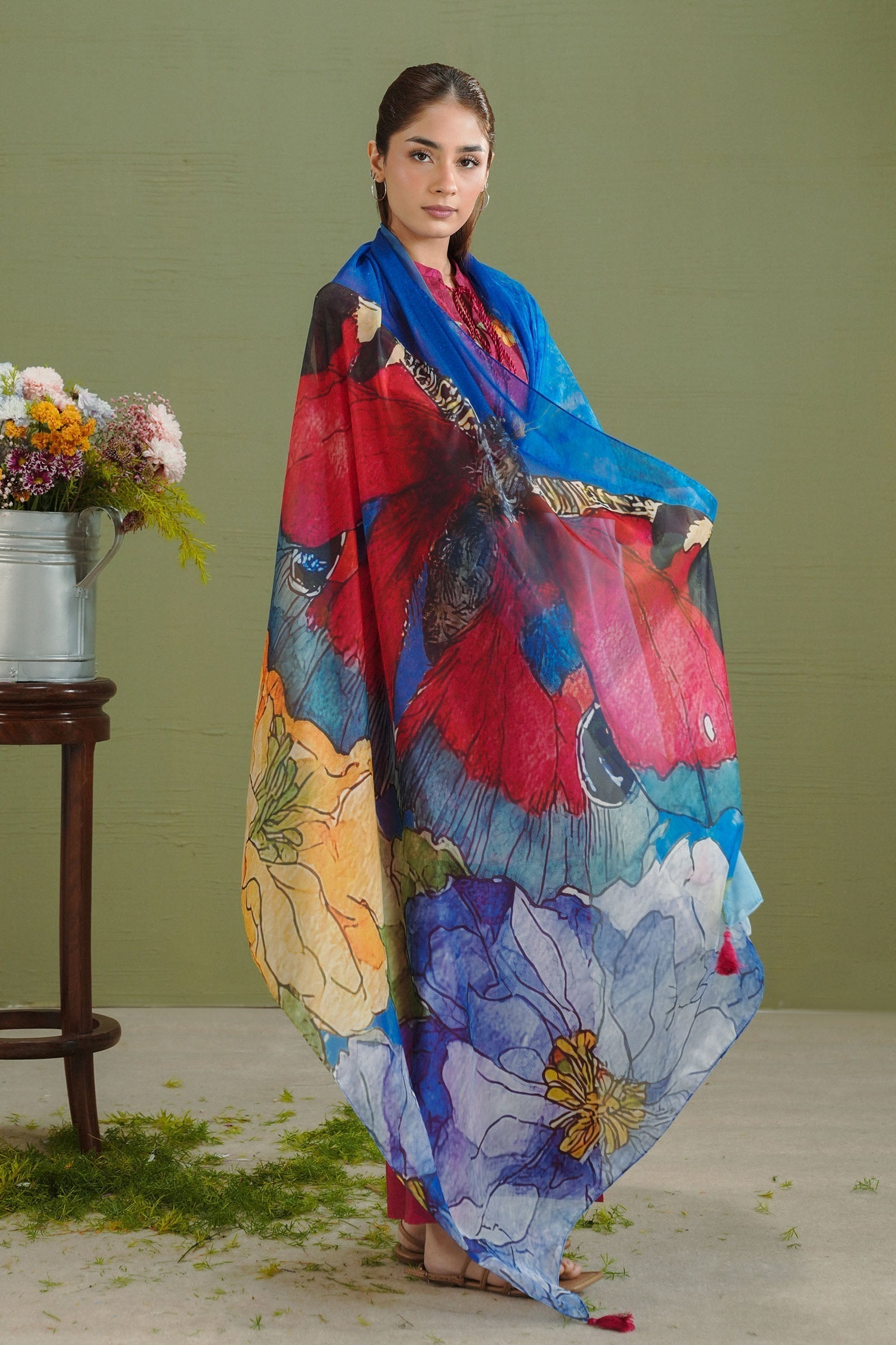 Zara Shahjahan | Coco Prints 26 | Gece-5A - House Of Hania