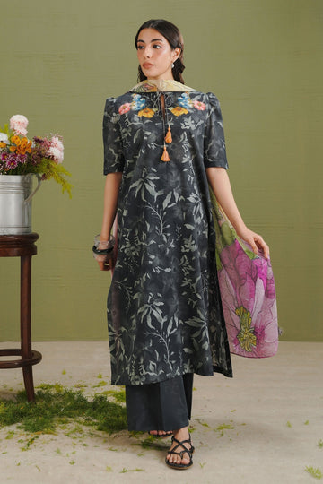 Zara Shahjahan | Coco Prints 26 | Gece-5B - House Of Hania