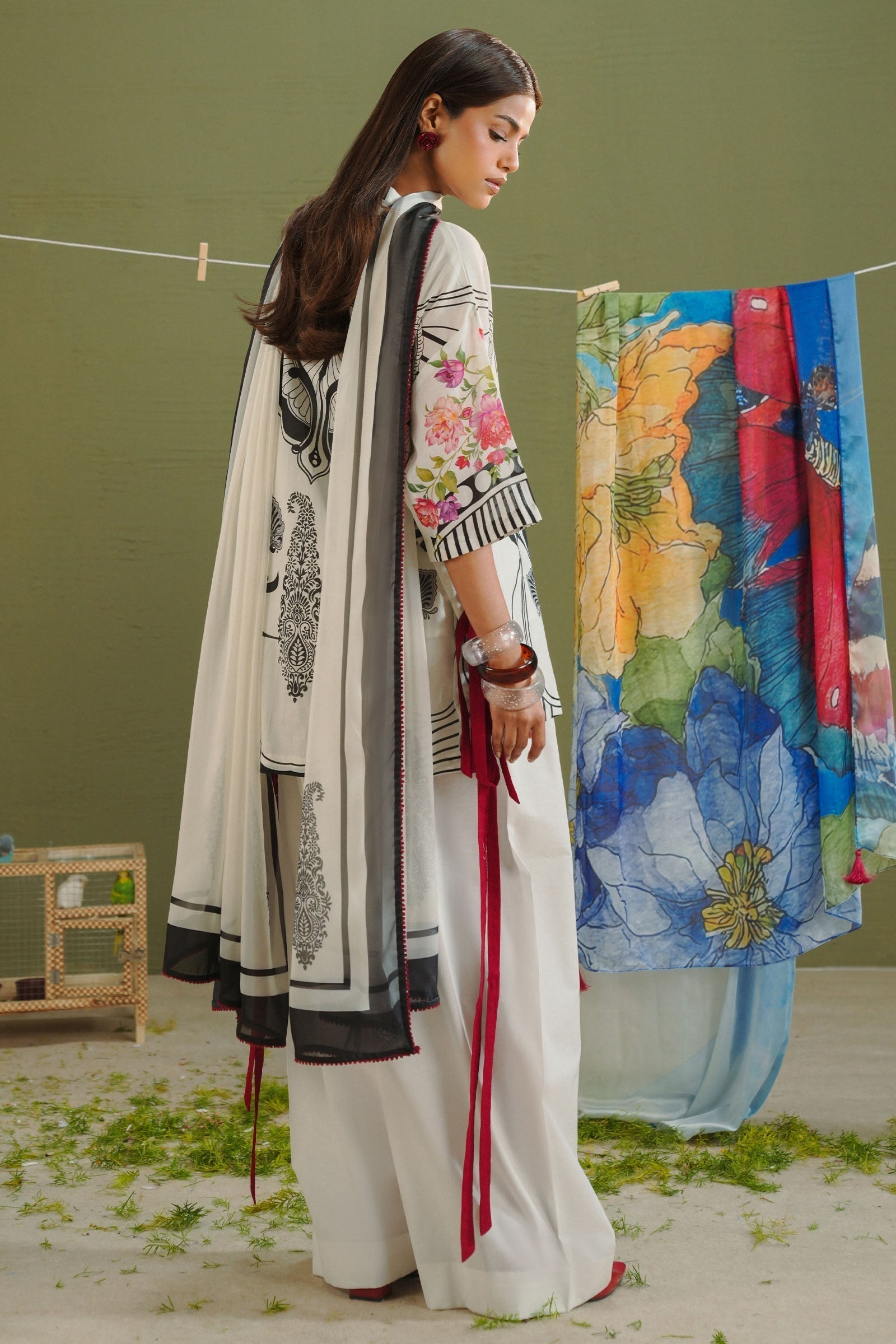 Zara Shahjahan | Coco Prints 26 | Raya-10A - House Of Hania