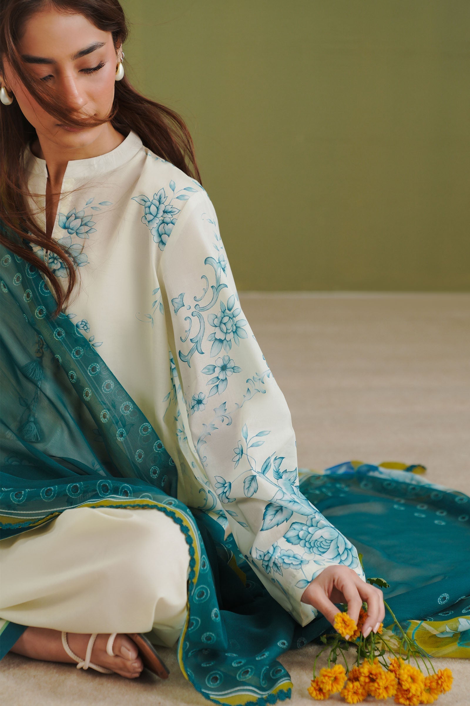 Zara Shahjahan | Coco Prints 26 | Riya-2A - House Of Hania