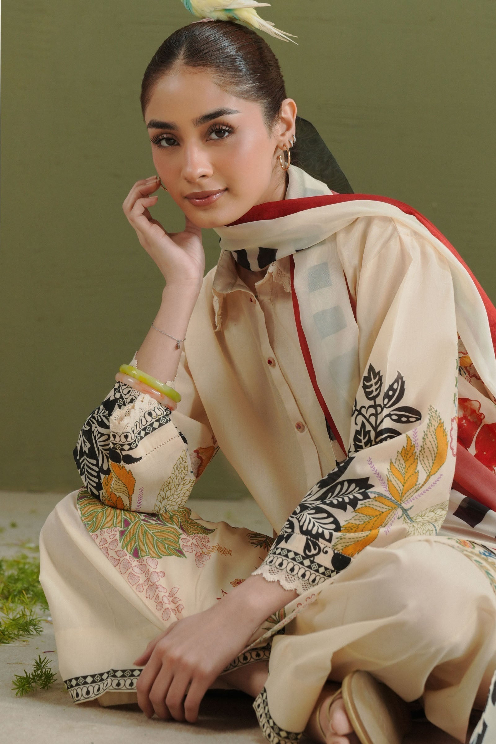 Zara Shahjahan | Coco Prints 26 | Vera-3A - House Of Hania