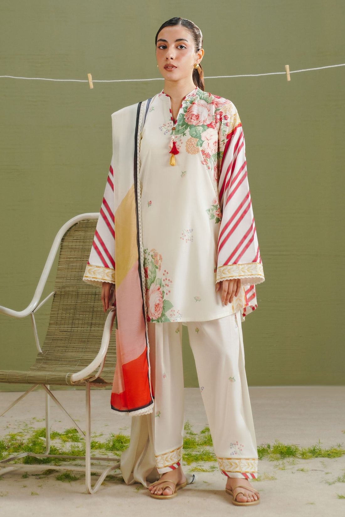 Zara Shahjahan | Coco Prints 26 | Zeya-1A - House Of Hania