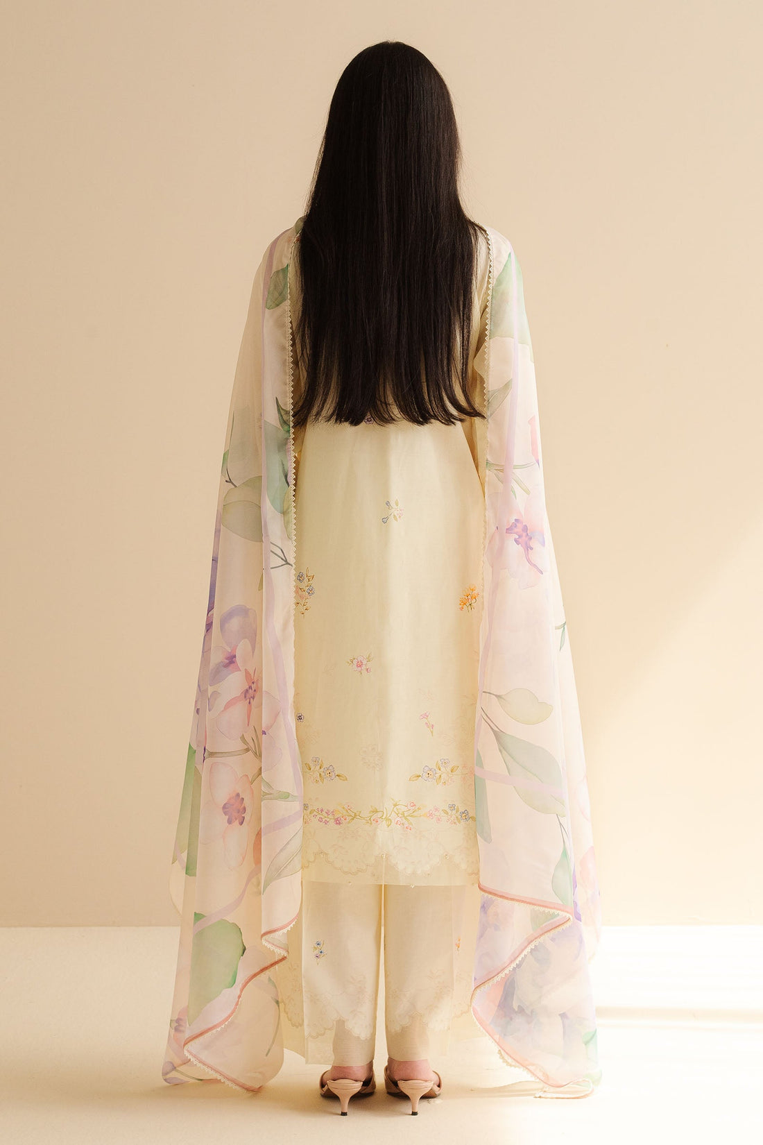 Zara Shahjahan | Coco Prints | Aria-3B - House Of Hania