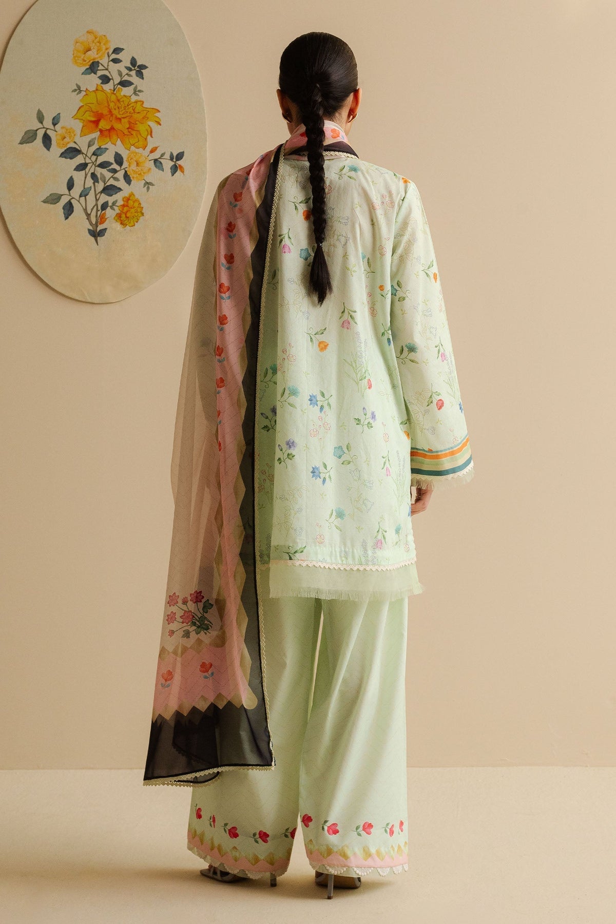 Zara Shahjahan | Coco Prints | Kaia-9A - House Of Hania