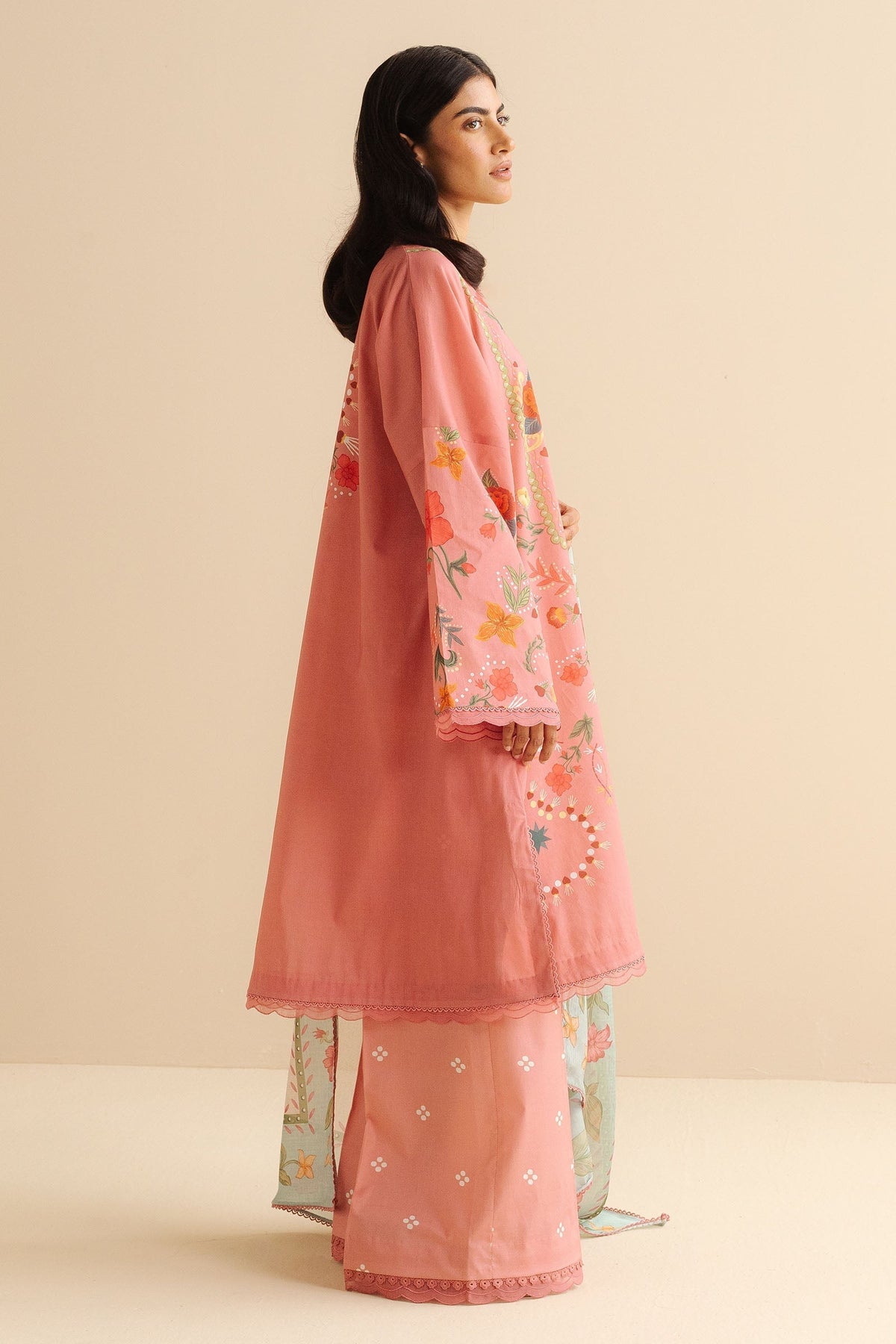 Zara Shahjahan | Coco Prints | Nyra-5B - House Of Hania