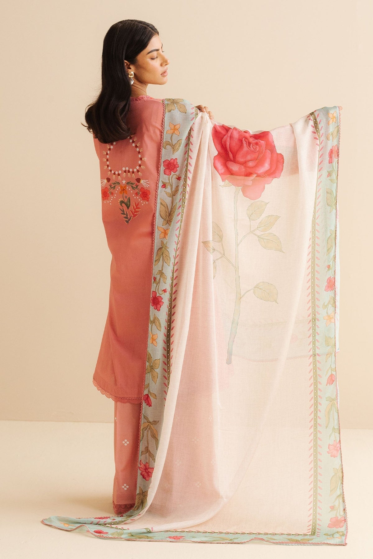 Zara Shahjahan | Coco Prints | Nyra-5B - House Of Hania