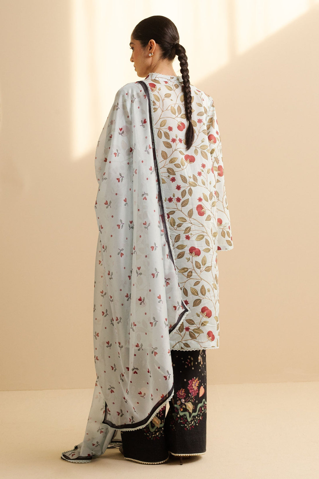 Zara Shahjahan | Coco Prints | Rey-7B - House Of Hania