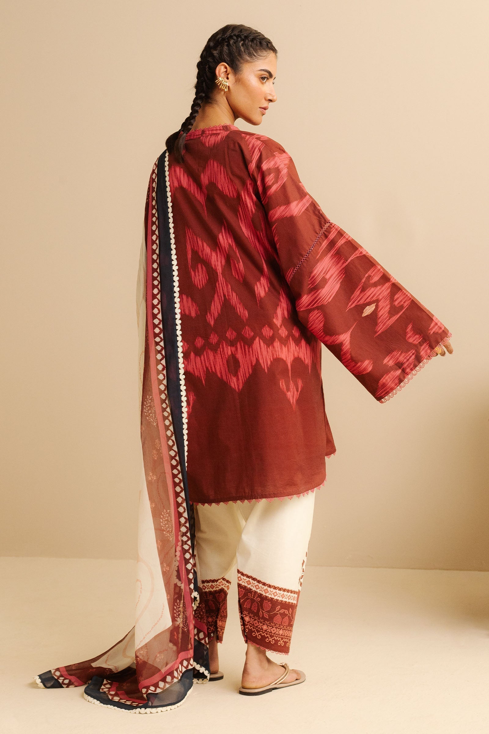 Zara Shahjahan | Coco Prints | Sila-6A - House Of Hania