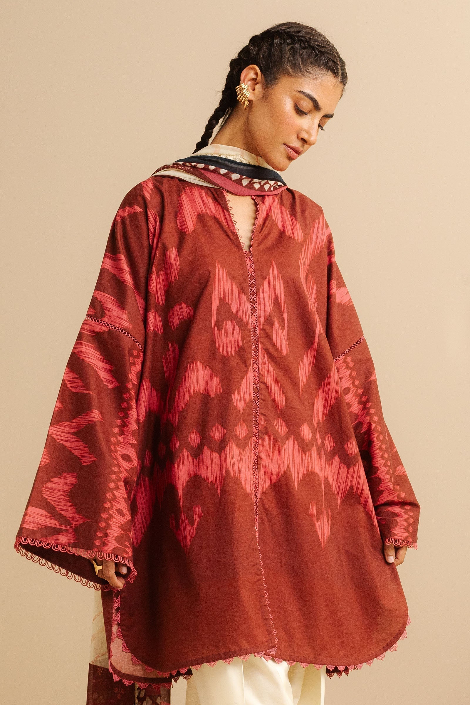 Zara Shahjahan | Coco Prints | Sila-6A - House Of Hania