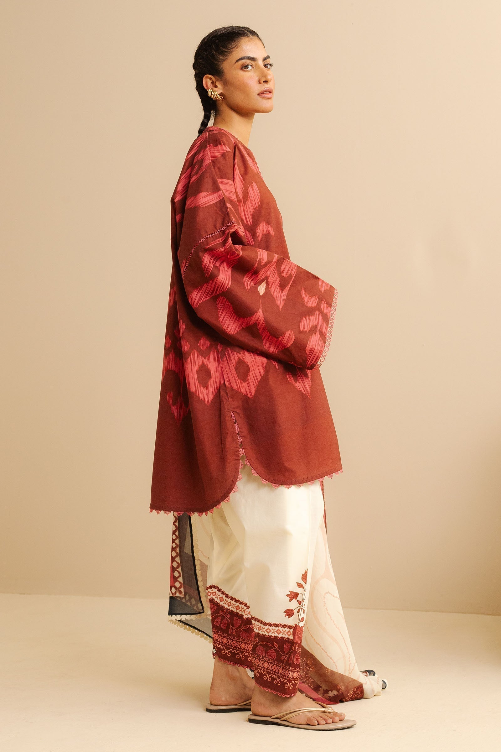 Zara Shahjahan | Coco Prints | Sila-6A - House Of Hania