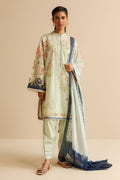 Zara Shahjahan | Coco Prints | Vara-8A - House Of Hania