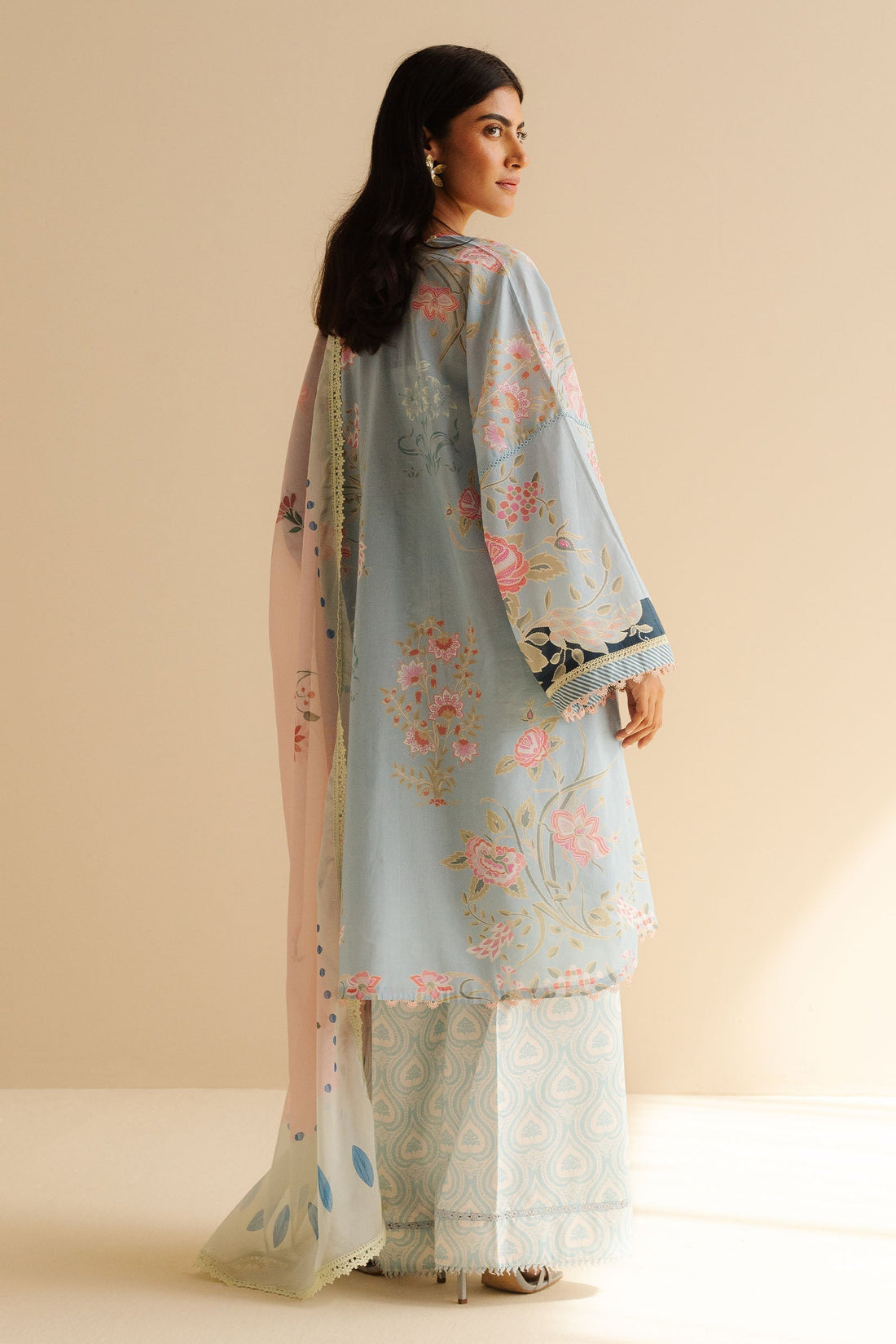 Zara Shahjahan | Coco Prints | Vara-8B - House Of Hania