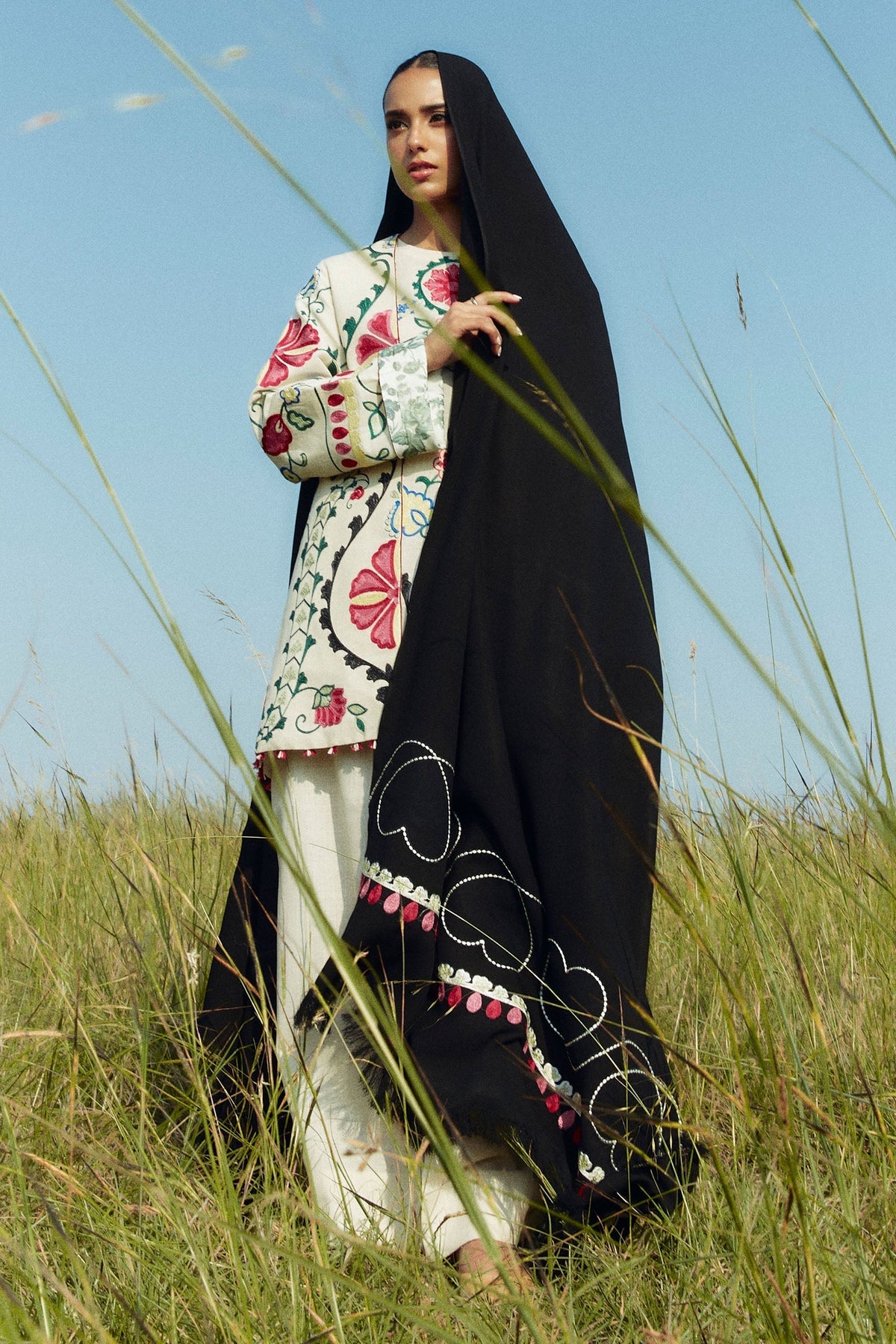 Zara Shahjahan | Coco Winter 24 | Moonstone-1A - House Of Hania