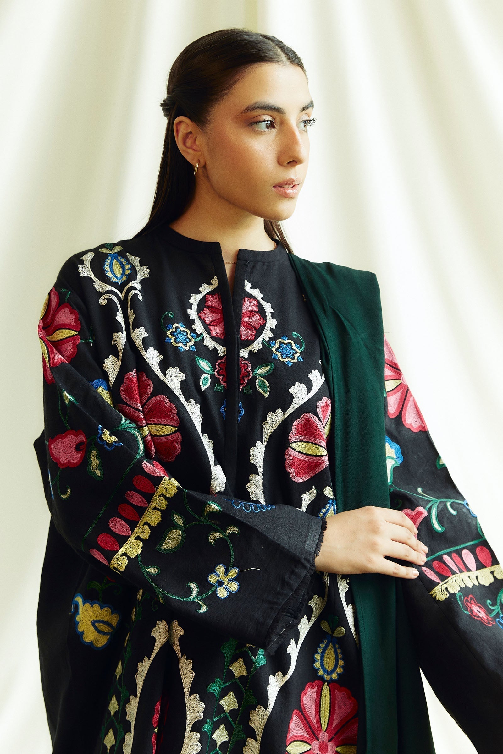 Zara Shahjahan | Coco Winter 24 | Moonstone-1B - House Of Hania