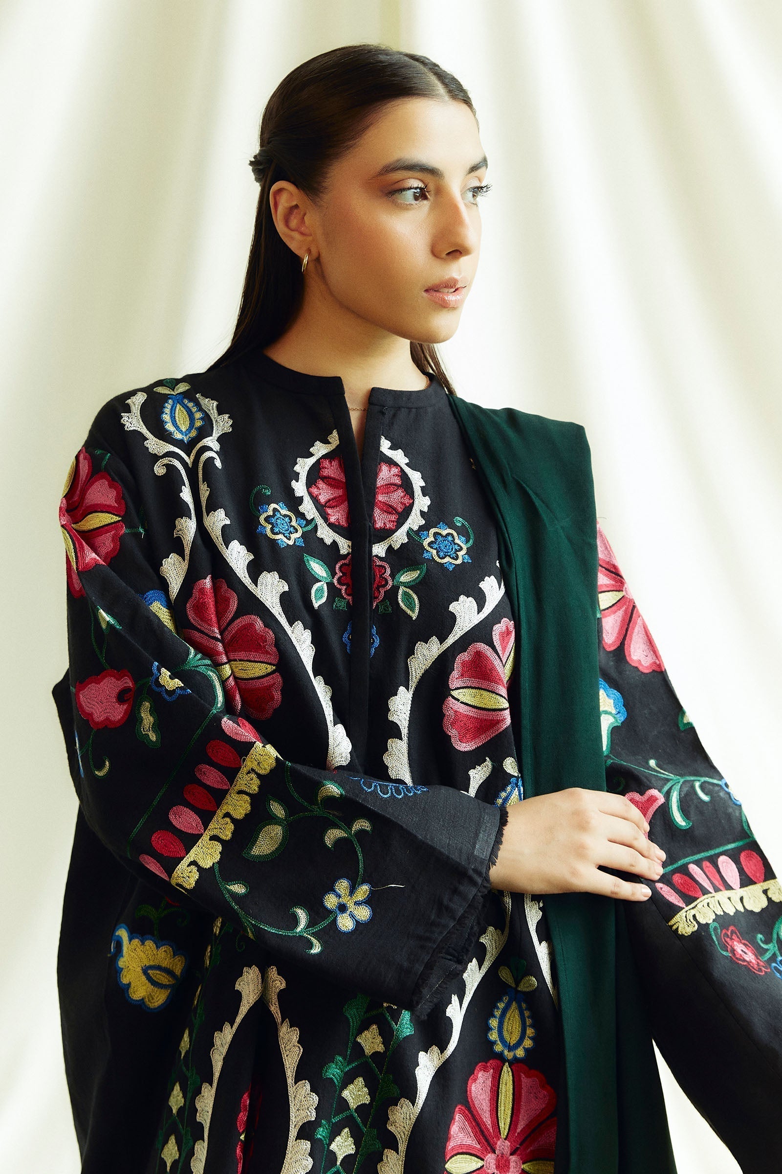 Zara Shahjahan | Coco Winter 24 | Moonstone-1B - House Of Hania