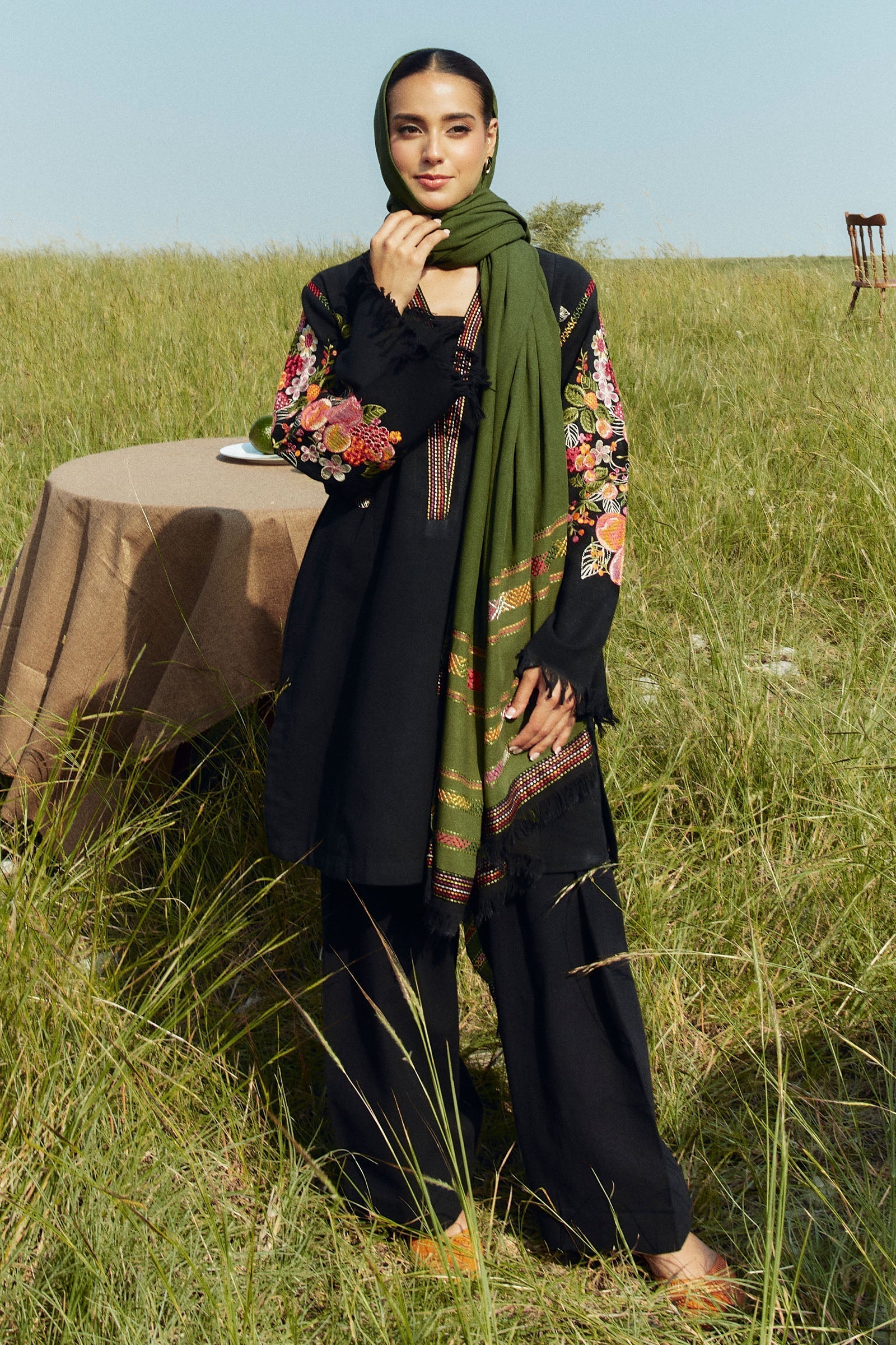 Zara Shahjahan | Coco Winter 24 | Opal-6A - House Of Hania