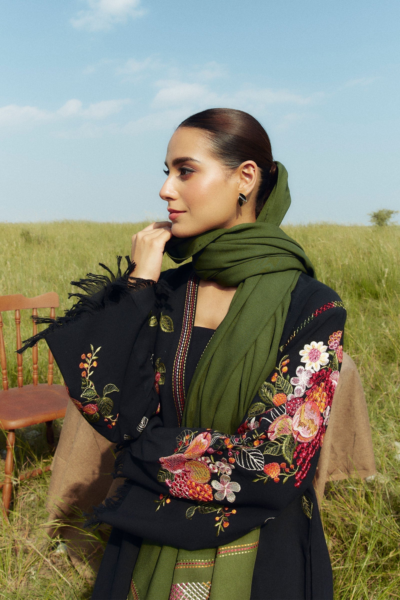 Zara Shahjahan | Coco Winter 24 | Opal-6A - House Of Hania