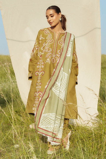 Zara Shahjahan | Coco Winter 24 | Peridot-5A - House Of Hania