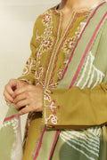 Zara Shahjahan | Coco Winter 24 | Peridot-5A - House Of Hania