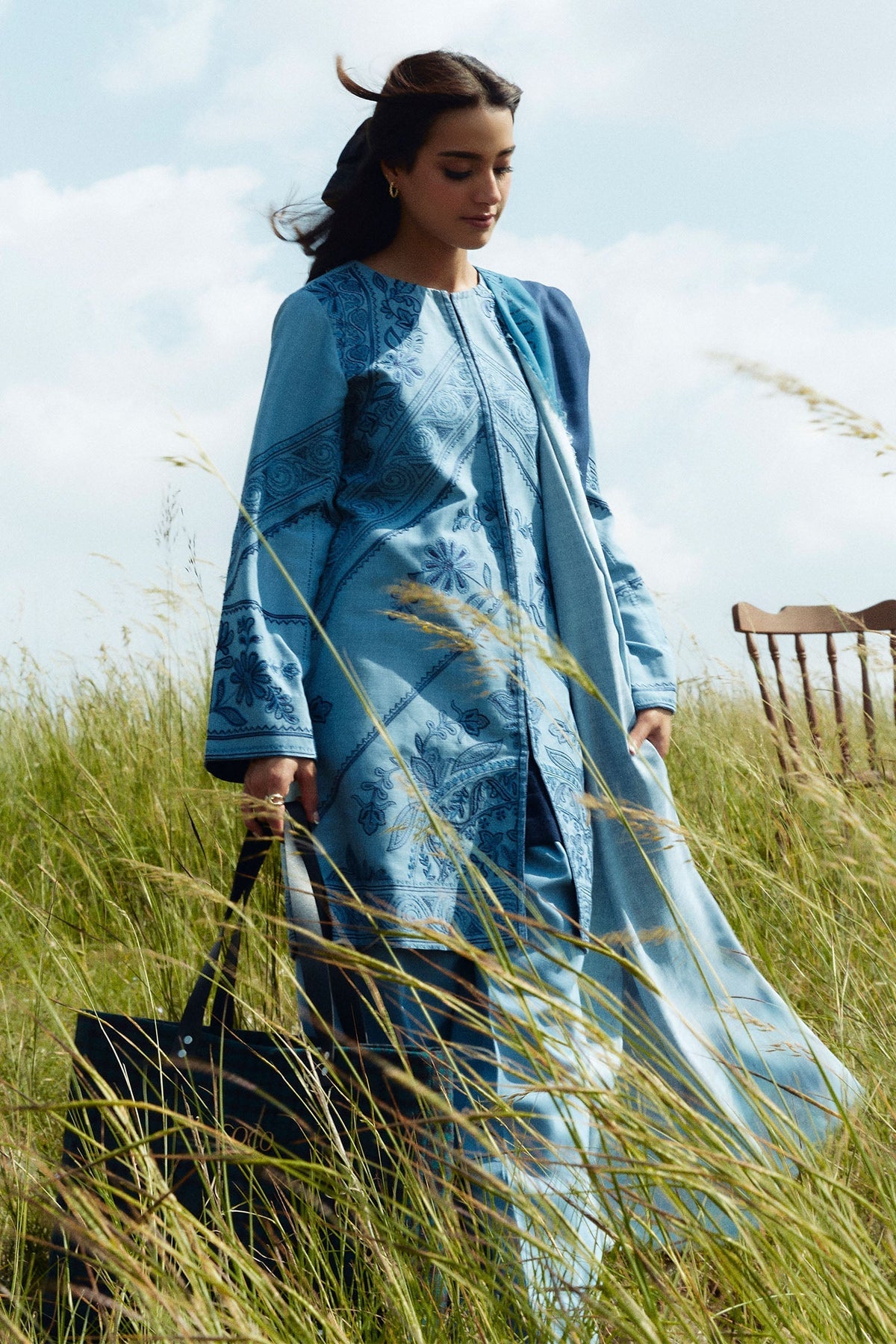 Zara Shahjahan | Coco Winter 24 | Topaz-4A - House Of Hania