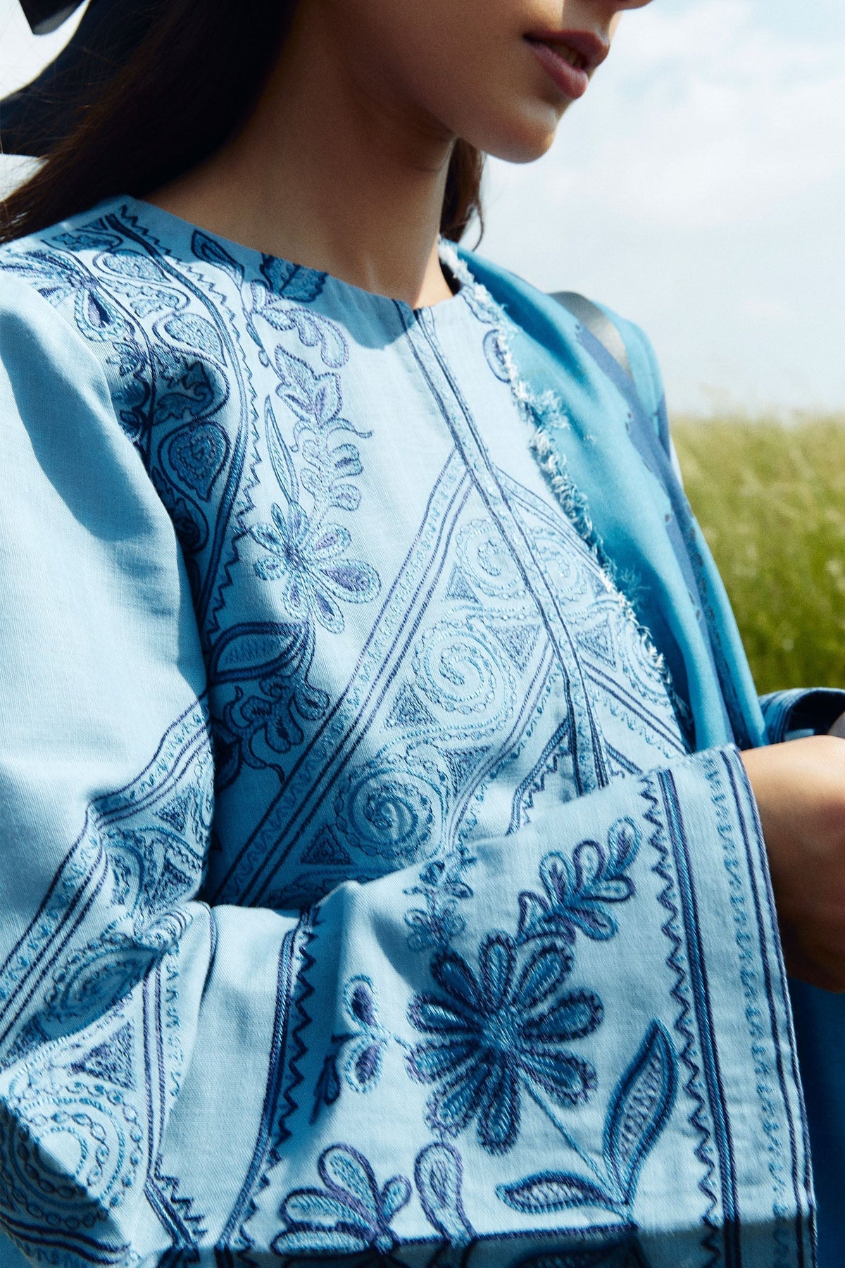 Zara Shahjahan | Coco Winter 24 | Topaz-4A - House Of Hania