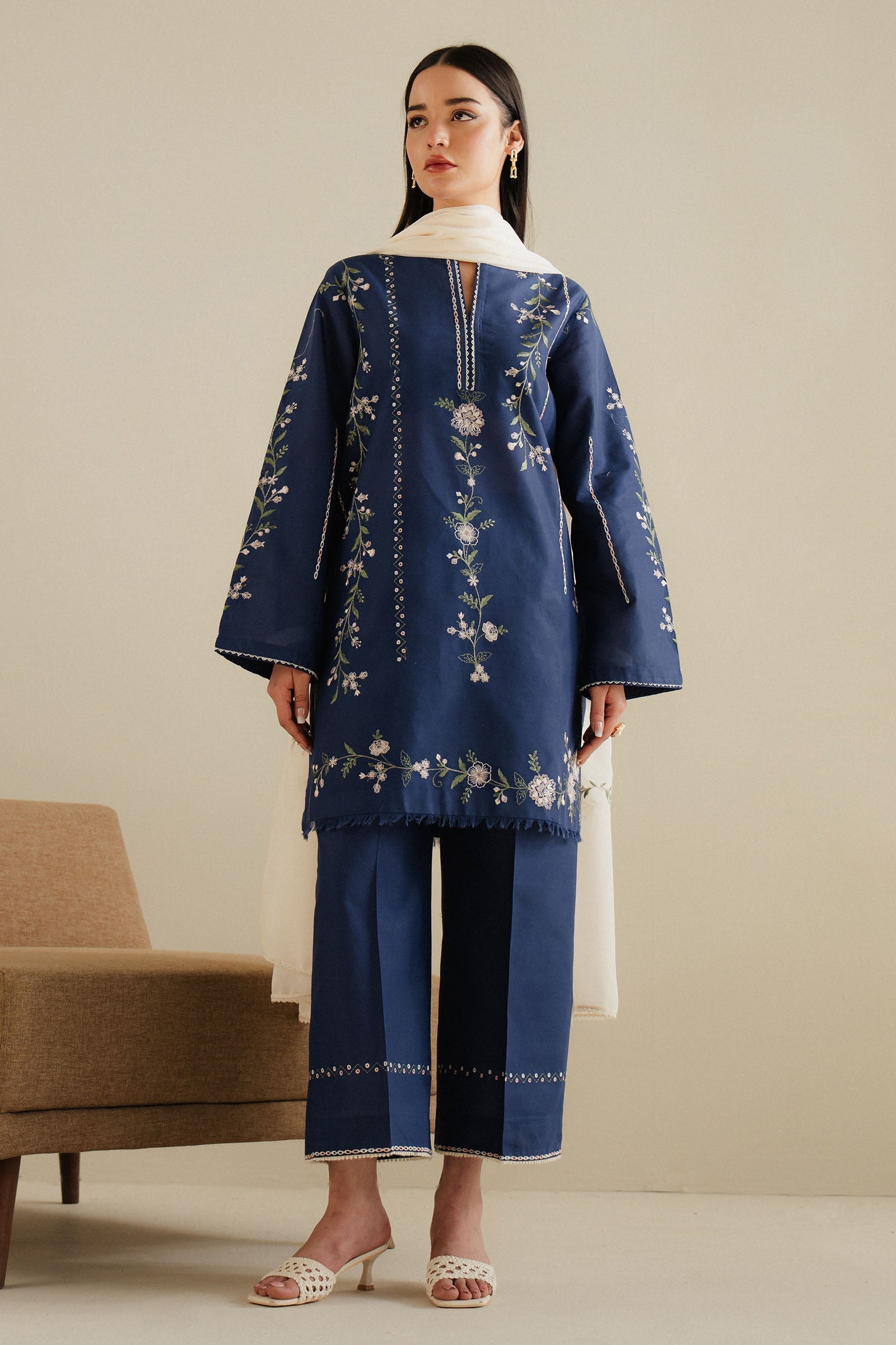 Zara Shahjahan | Eid Pret 25 | CR25P0107 - House Of Hania